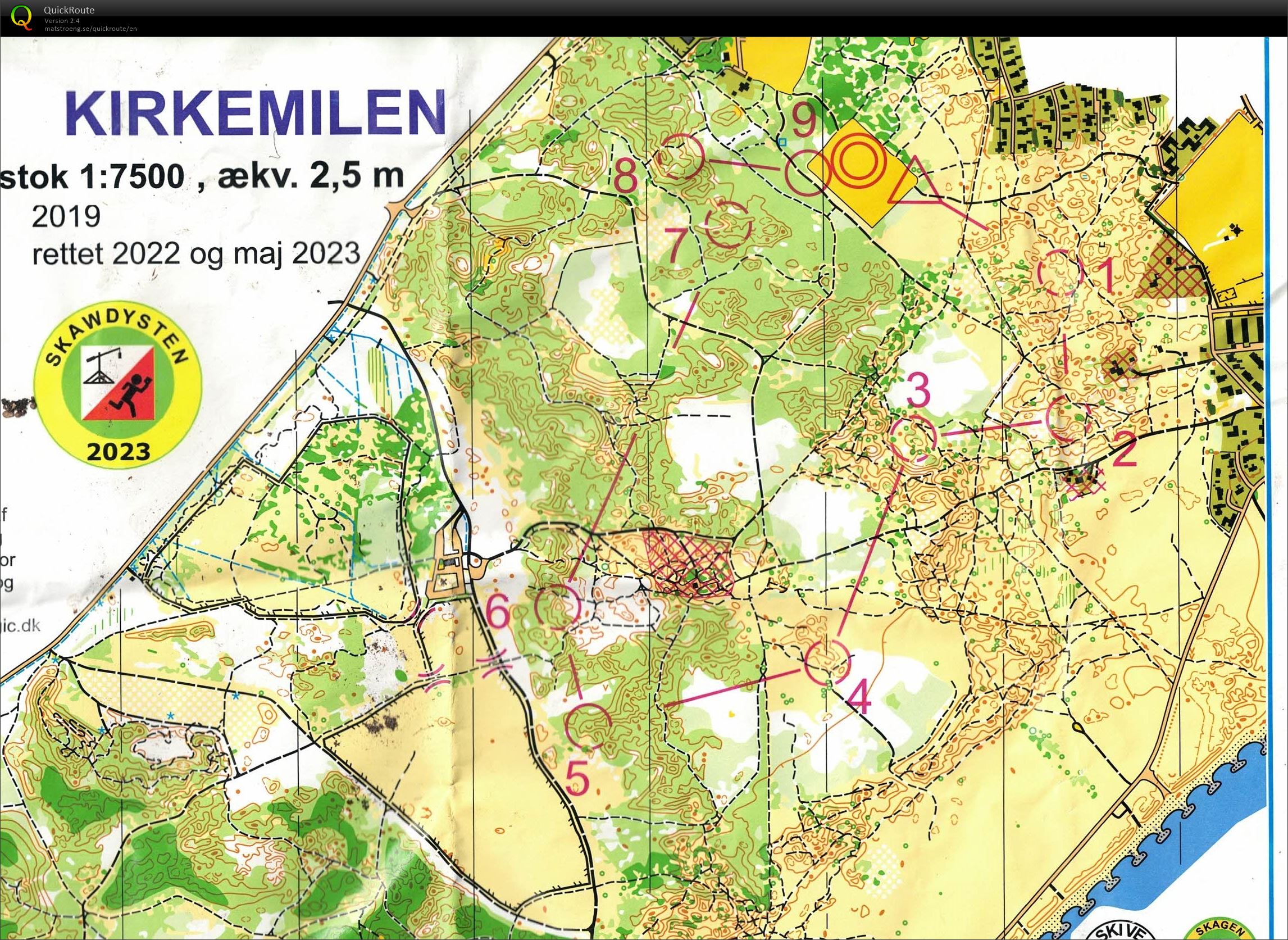 Skawdysten, Kirkemilen, H70 (13/07/2023)