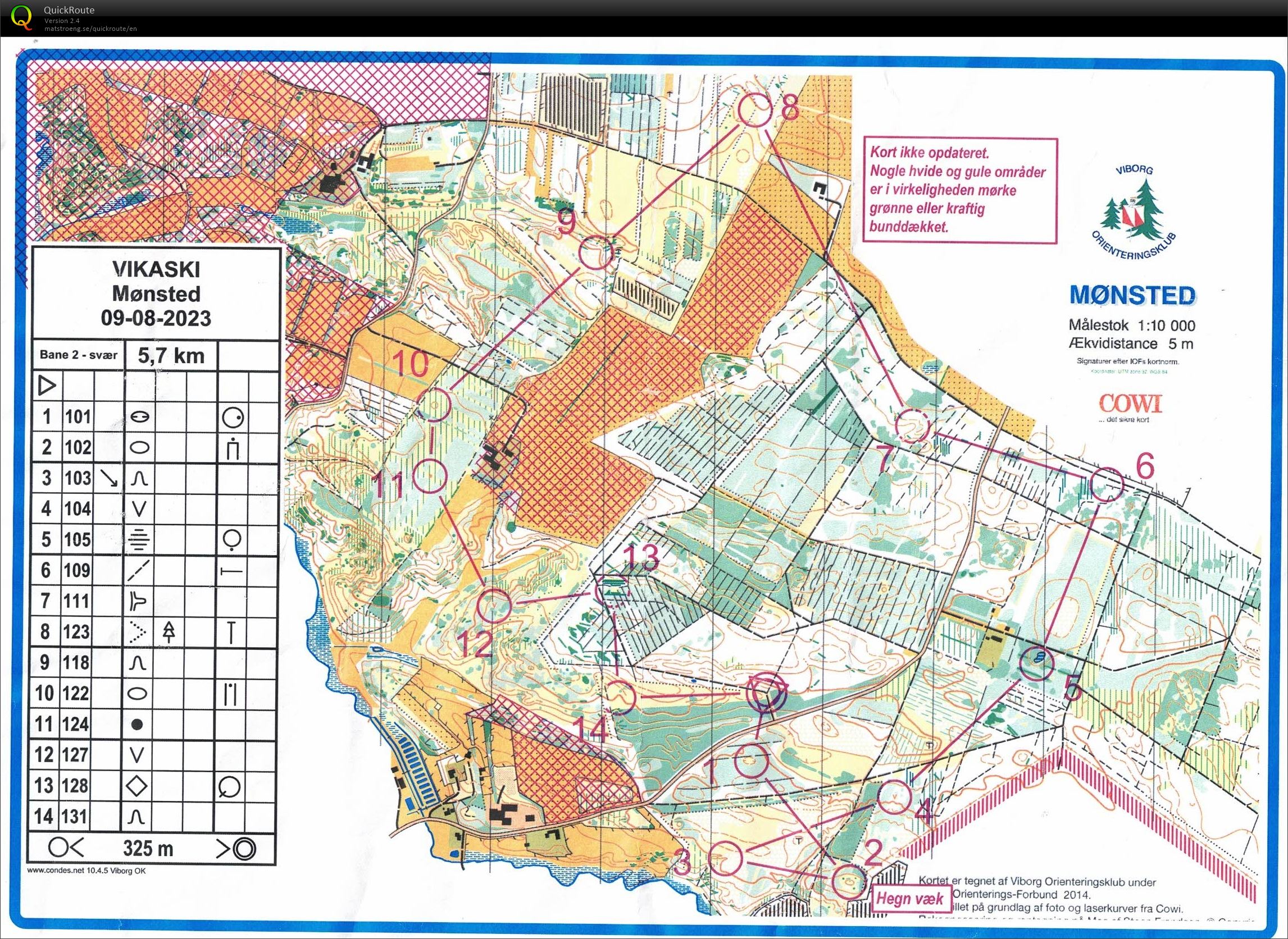 Mønsted, ViKaSki, bane 2 (2023-08-09)