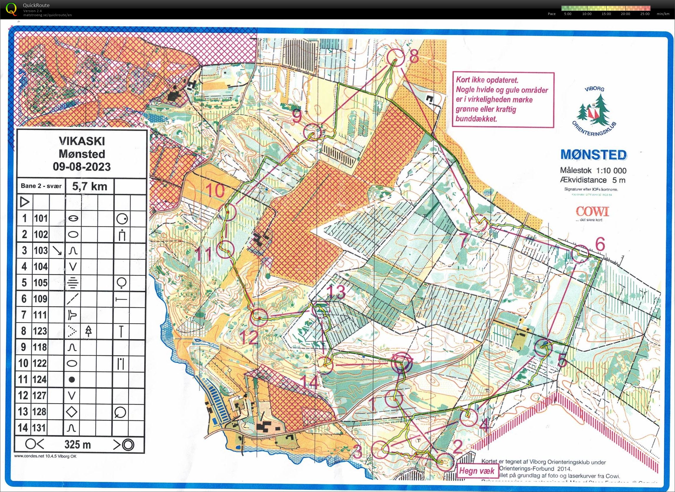 Mønsted, ViKaSki, bane 2 (2023-08-09)