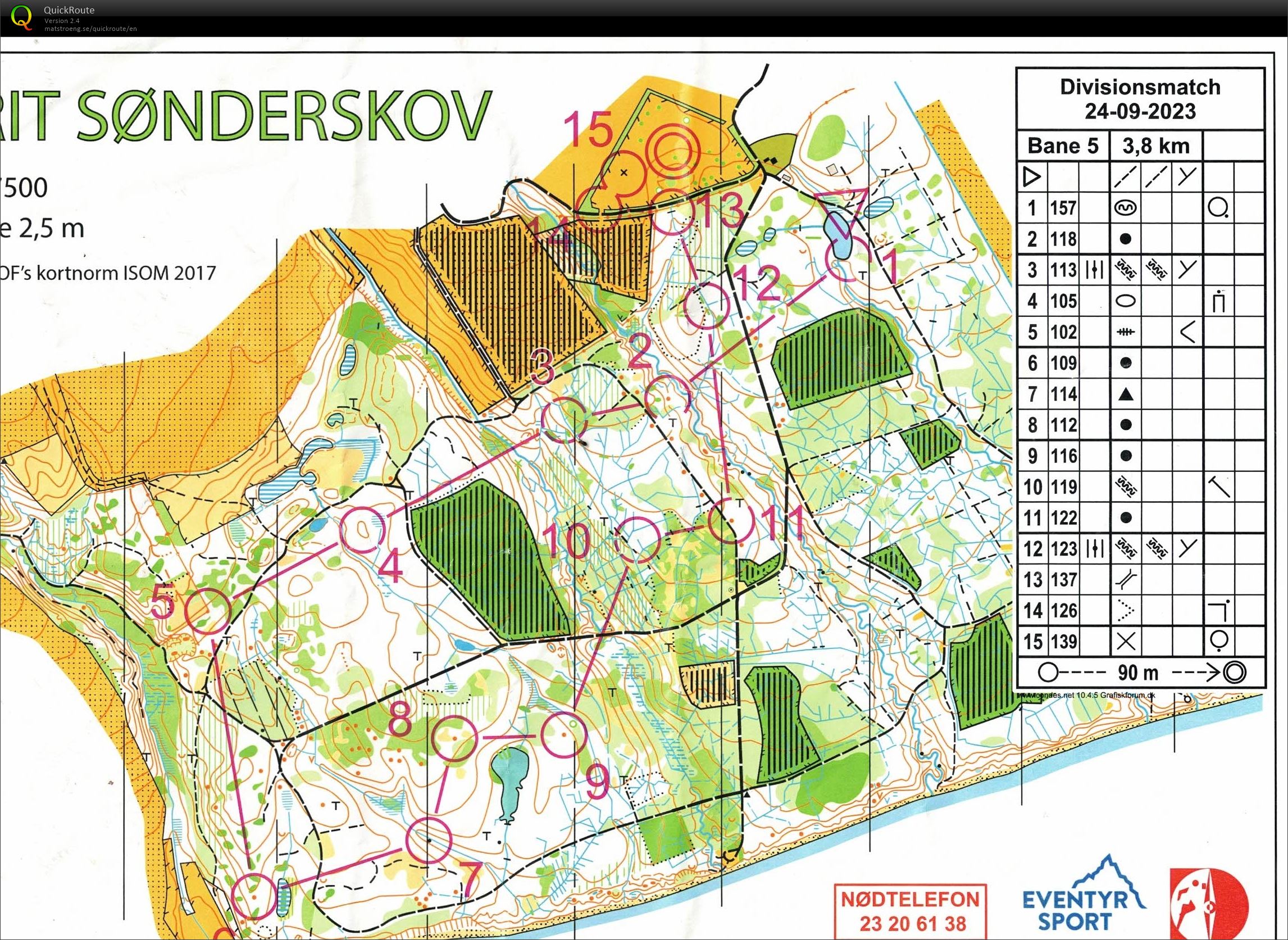 Barrit Sønderskov, 2. Division, H70 (24/09/2023)