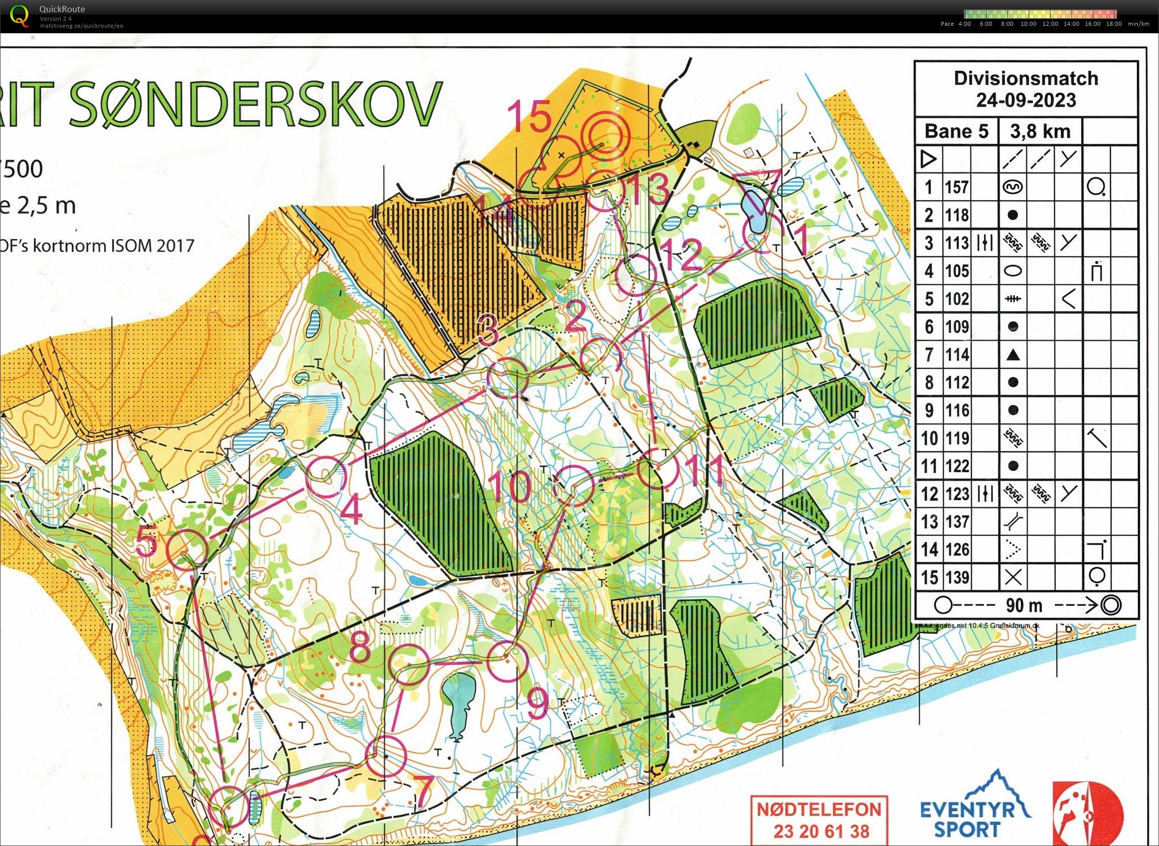 Barrit Sønderskov, 2. Division, H70 (24/09/2023)