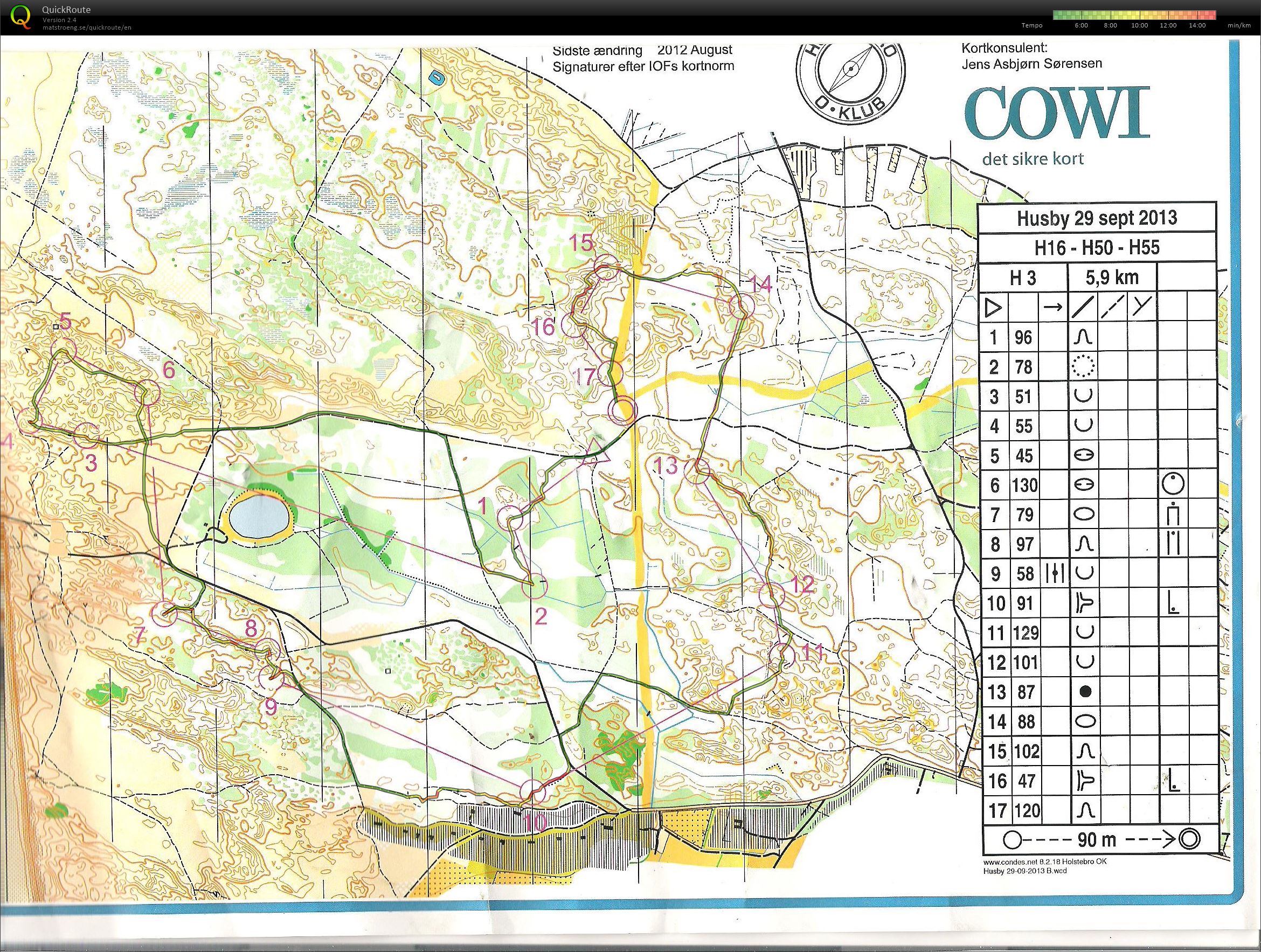 Husby Midt - Bane H3 (2013-09-23)