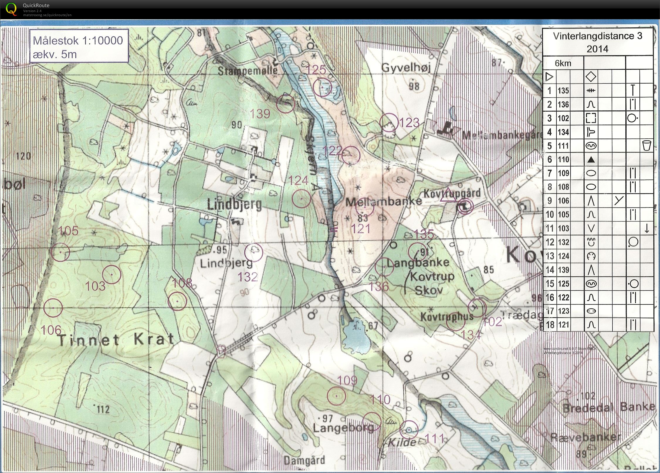 Vinterlang 6km, Lene SN (2014-01-26)