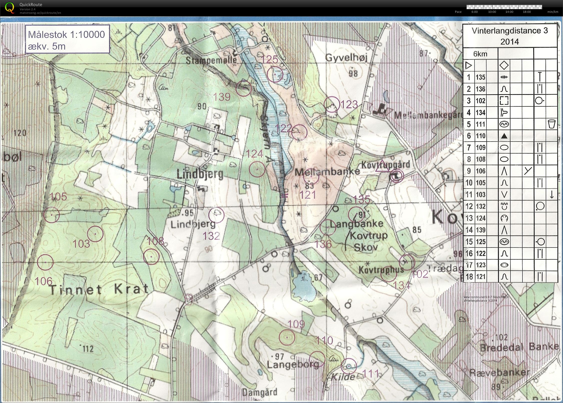 Vinterlang 6km, Lene SN (26-01-2014)