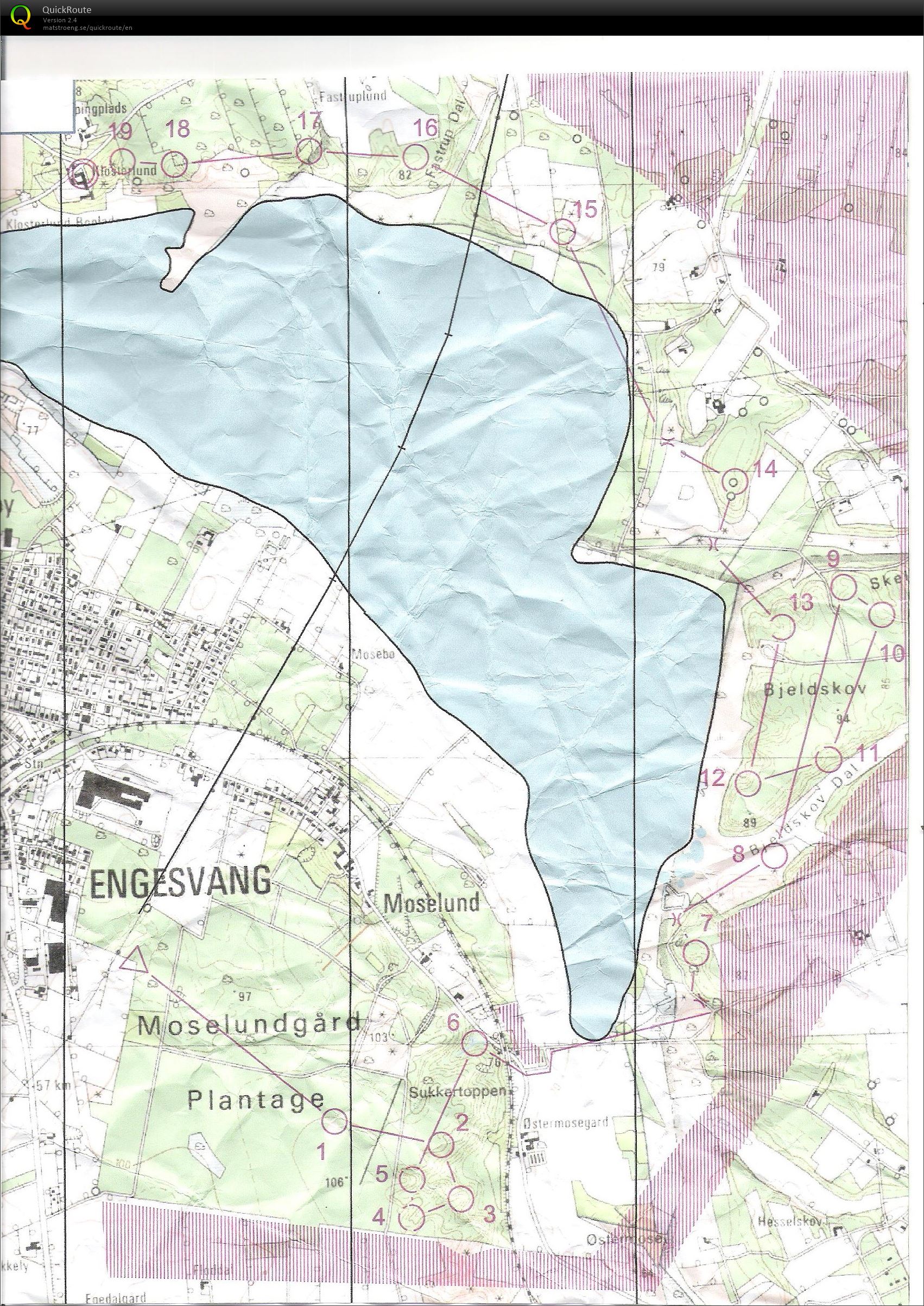 Vinterlangdistance Bølling Sø - 10,2 km  (09/02/2014)