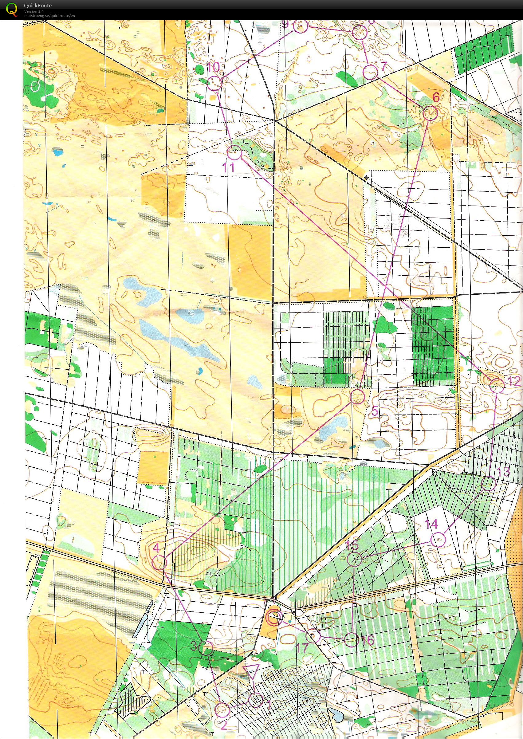 Nørlund - Harrild Hede - Bane 1 (27-04-2014)