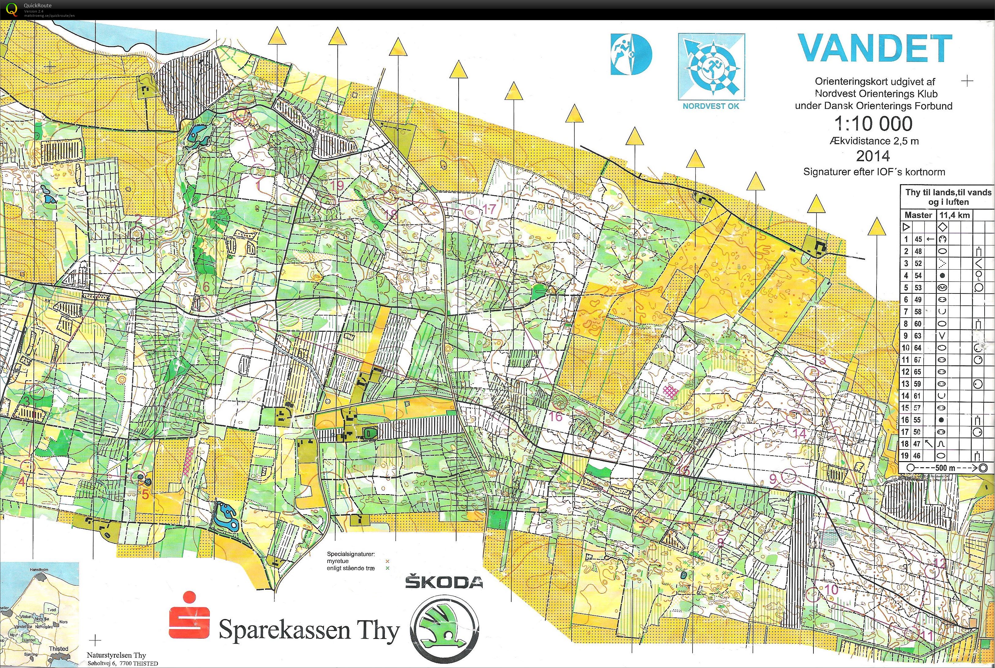 Vandet Plantage - 9,2 km. (03/08/2014)