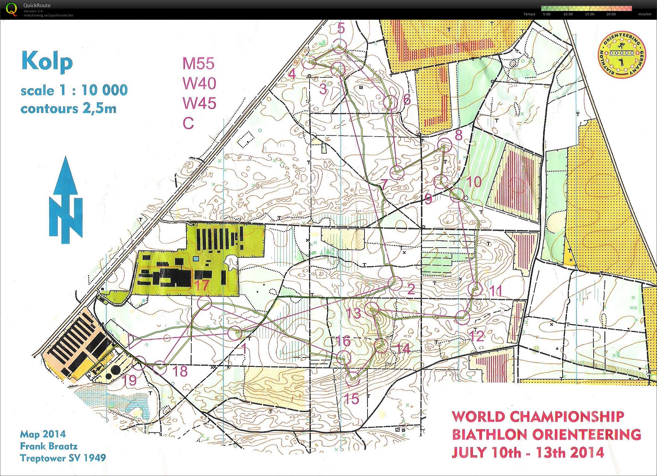 Kolp - VM Biathlon Klassisk (11/07/2014)