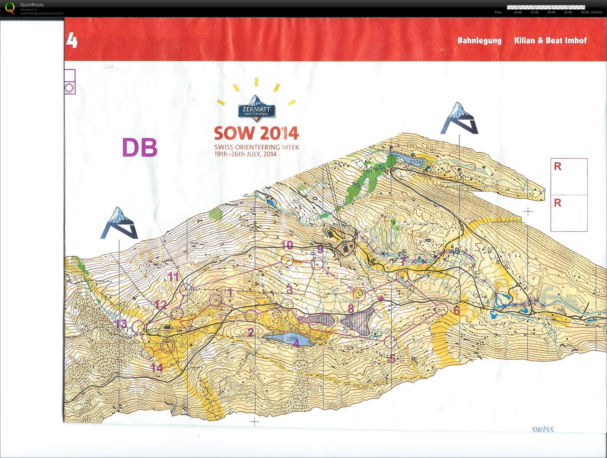 Swiss O-week etape 4 (24-07-2014)