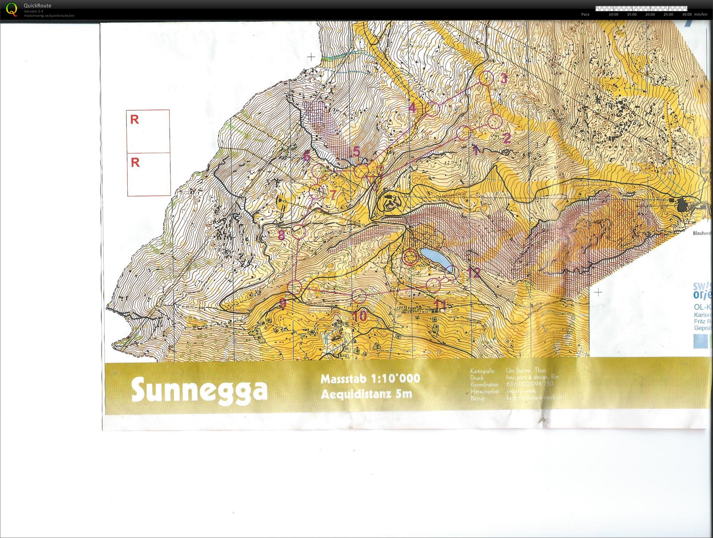 Swiss O-week etape 6 (26.07.2014)