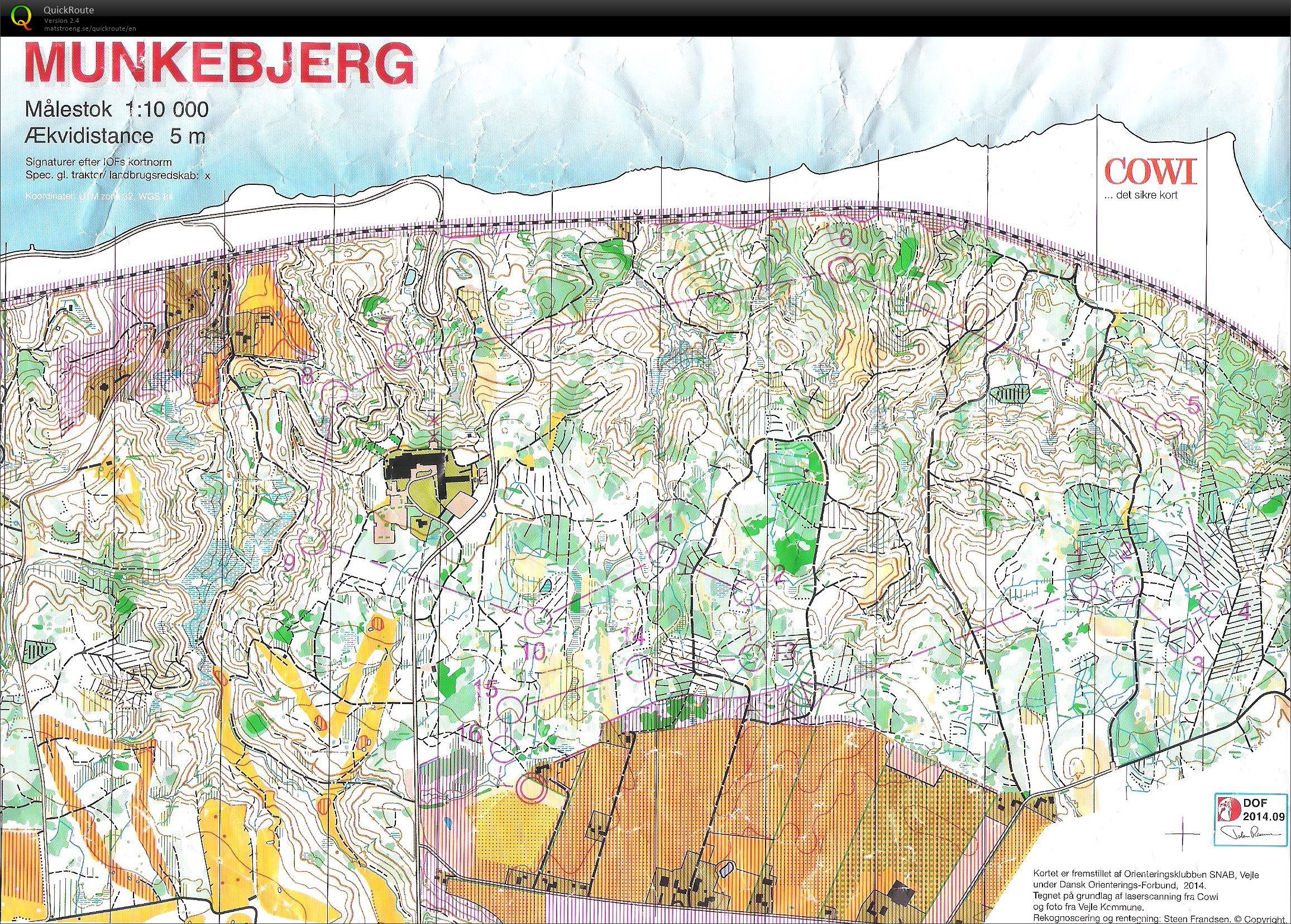 DM Lang Munkebjerg H55 - 5,9 km. (14.09.2014)