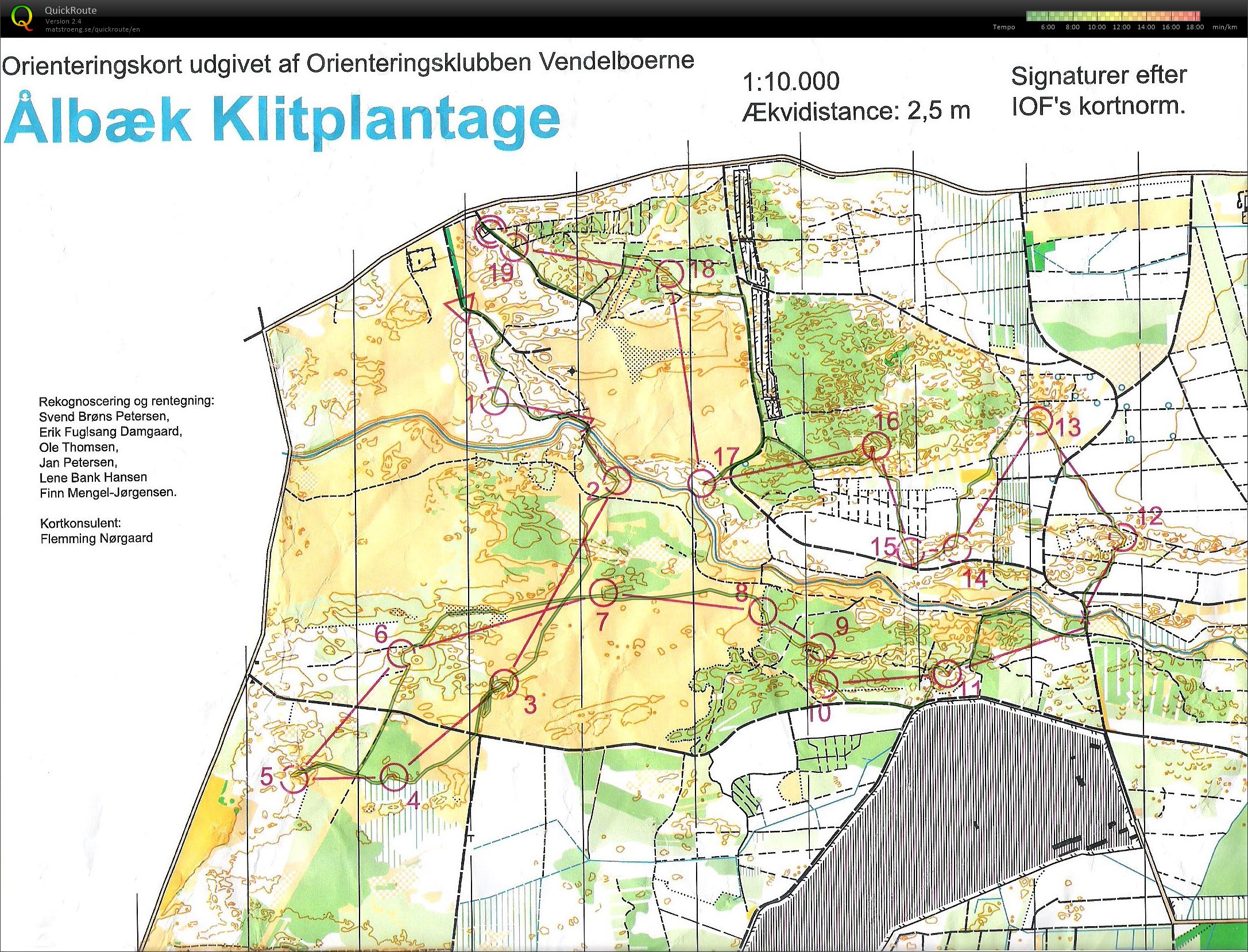 NJM Natløb Ålbæk Klitplantage - H45 - 6.2 km. (24.09.2014)