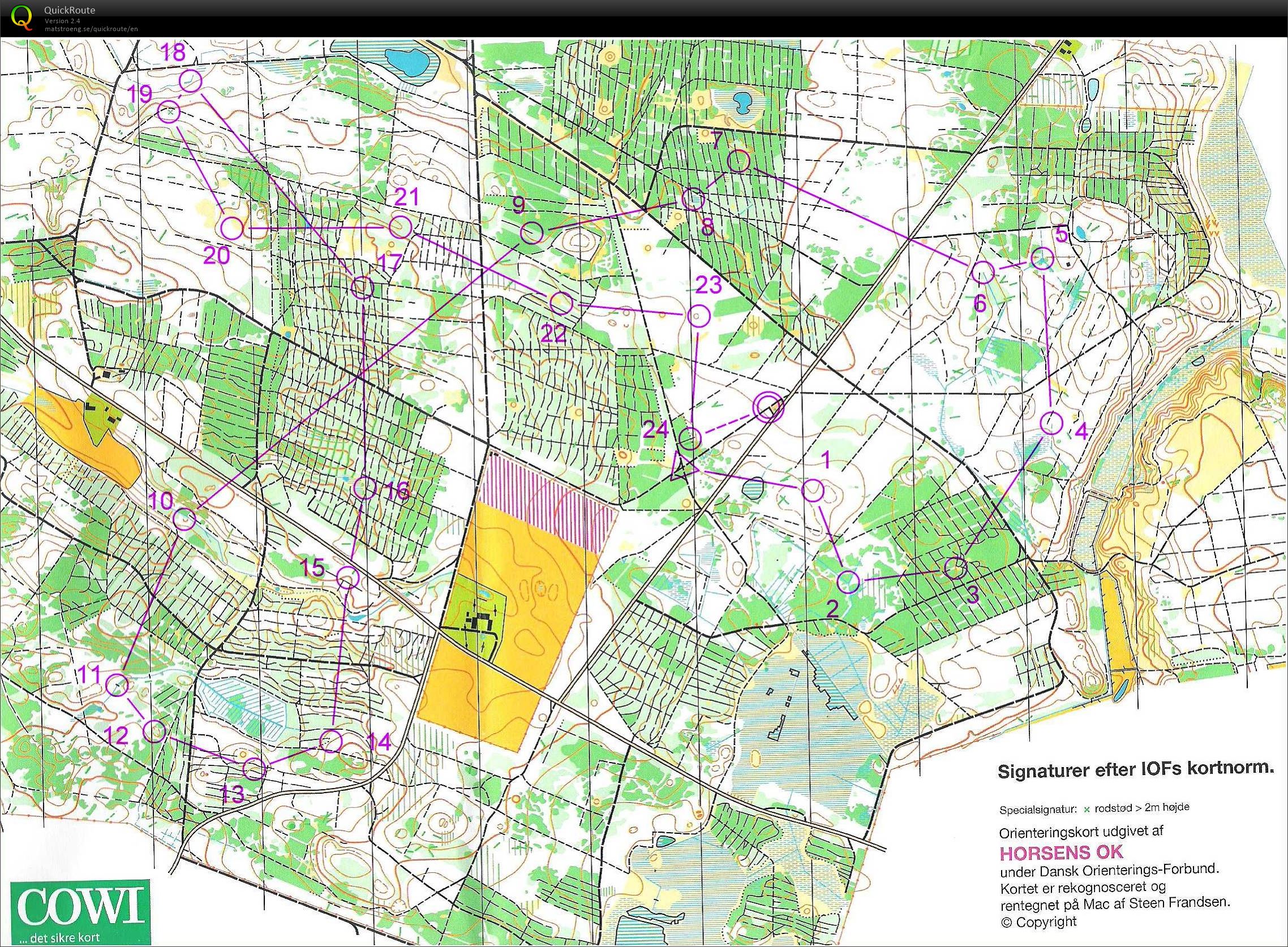 Palsgård - Bane 1 - 8.4 km (18-10-2014)