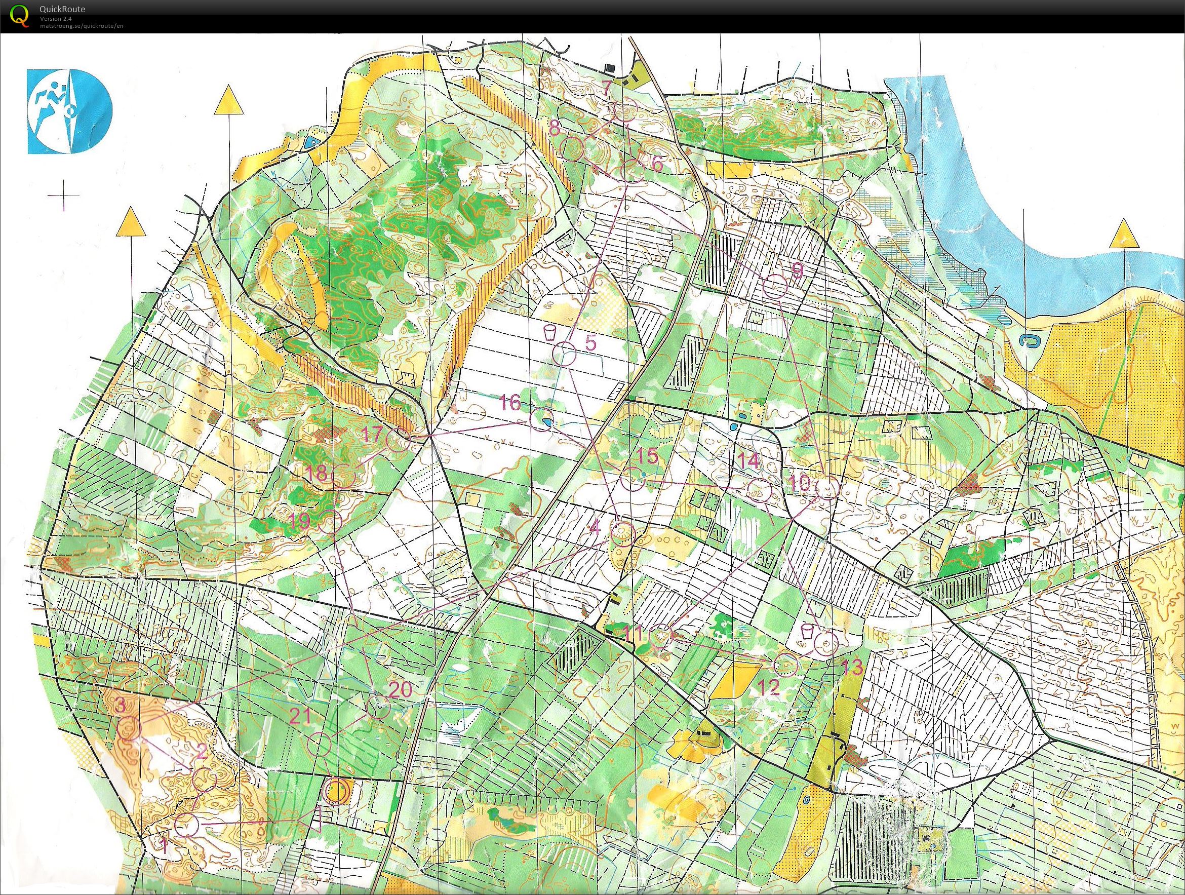 Nystrup - Bane 2 - 7,9 km. (19/10/2014)