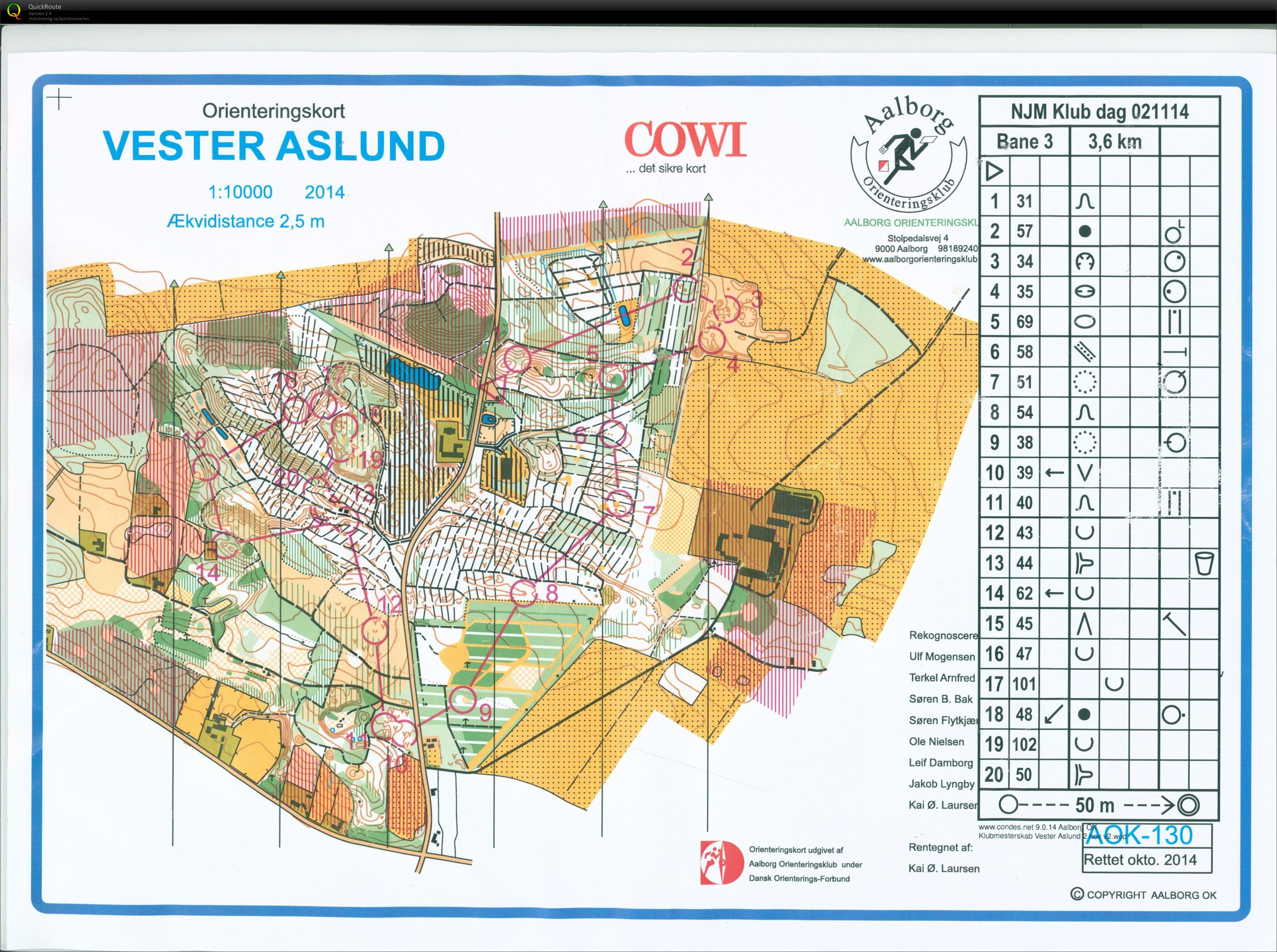 Vester Aslund Bane 3 H60 (02-11-2014)