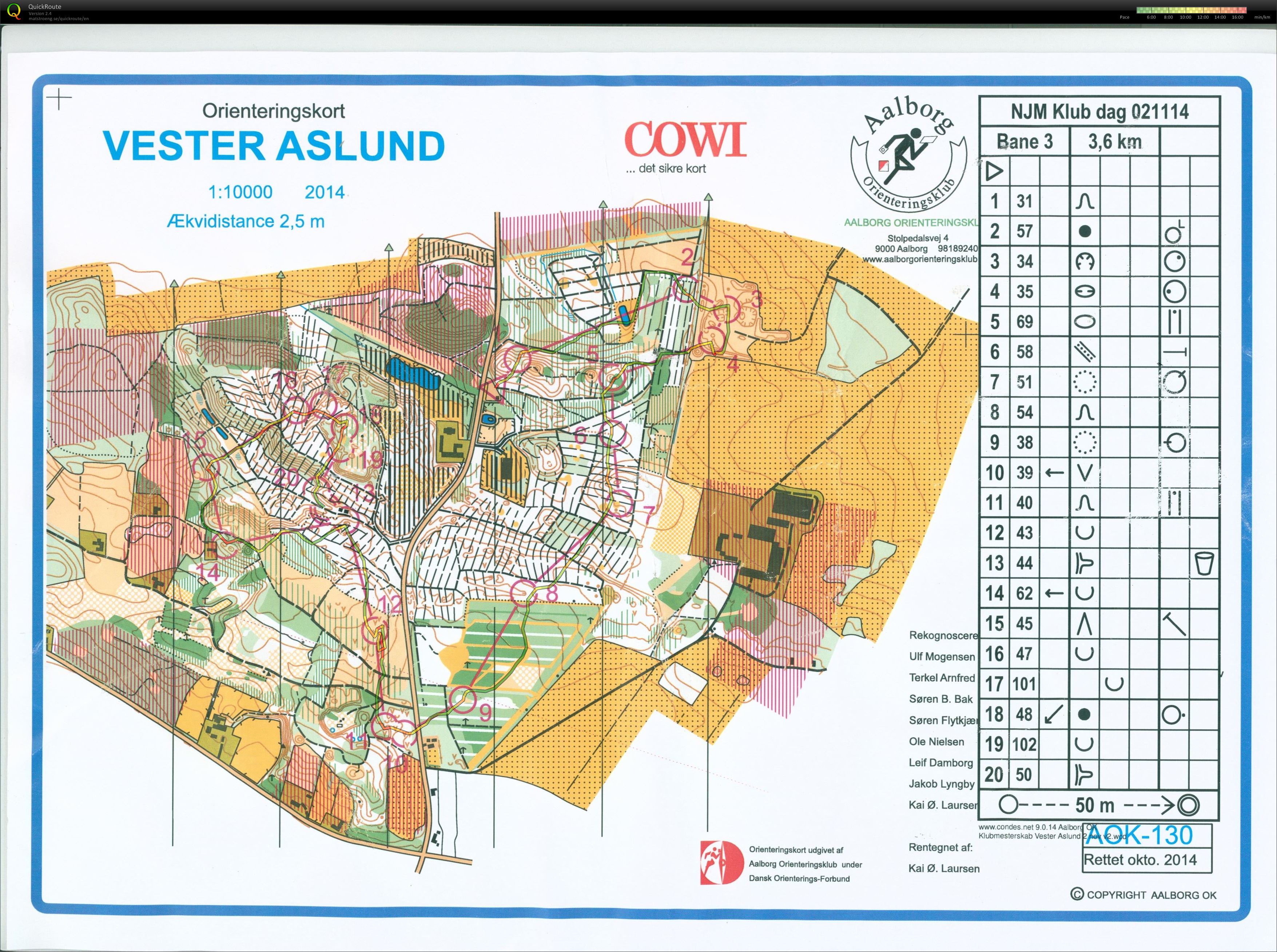 Vester Aslund Bane 3 H60 (02.11.2014)