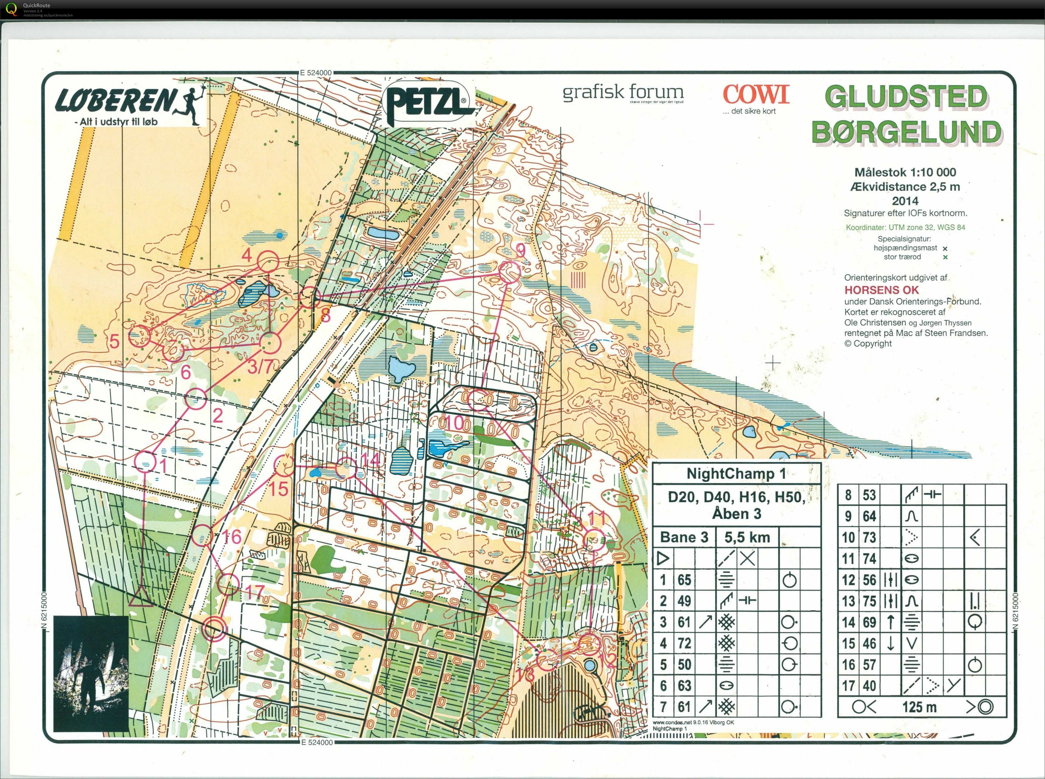 Gludsted Børgelund bane 3 (06/11/2014)