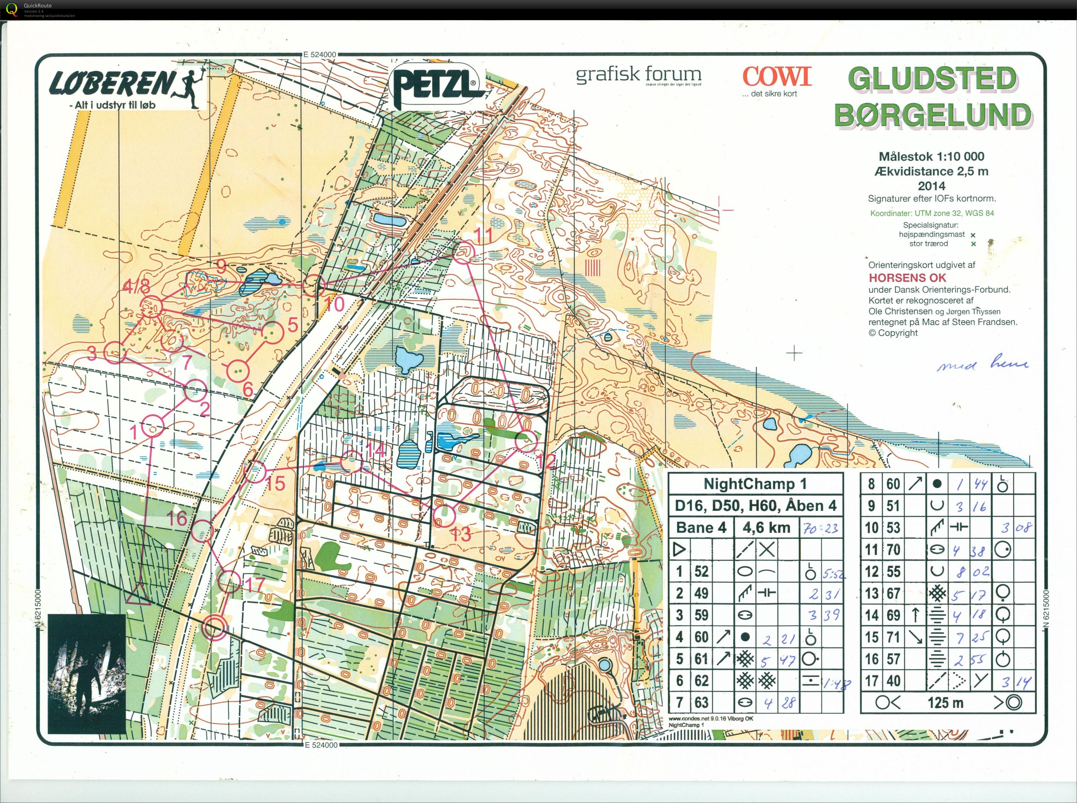 Gludsted Børgelund, Nightchamp, Bane Åben 4, Pia Gade, 061114 (2014-11-06)