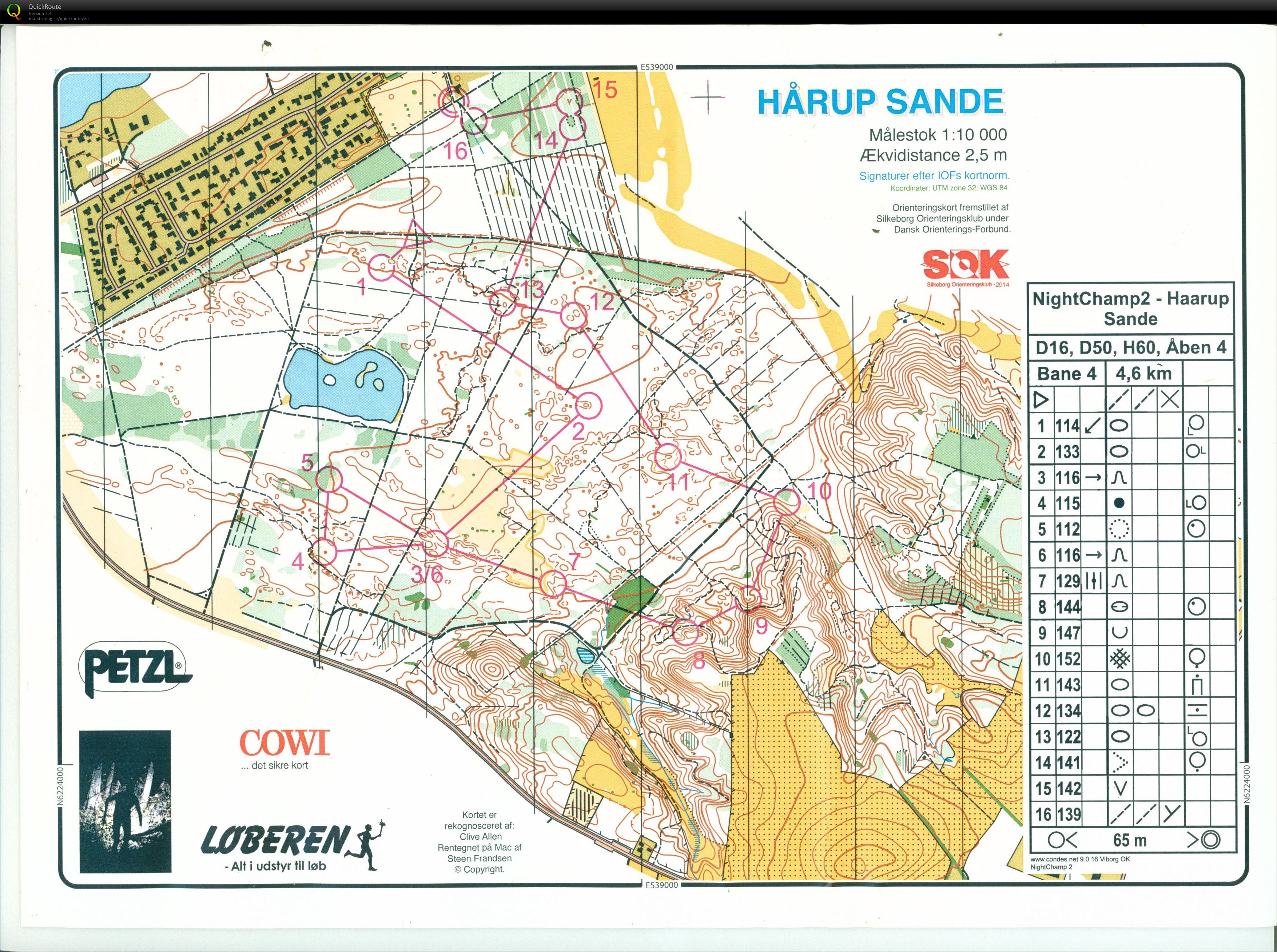 Hårup Sande, Nightchamp, Åben bane4, Pia Gade, 131114 (13-11-2014)