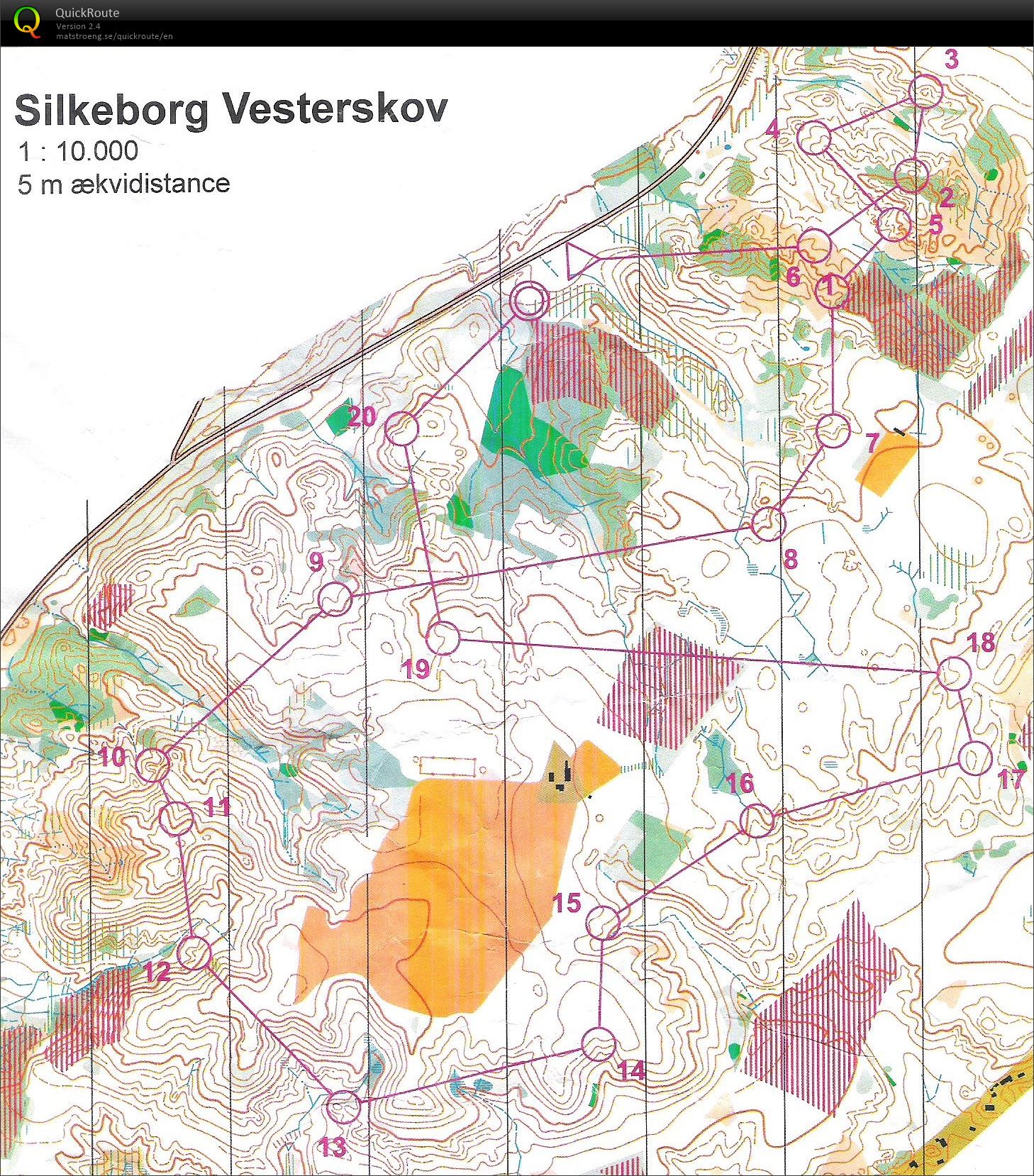 Silkeborg Vesterskov kurvetræning Bane 1 (22.11.2014)