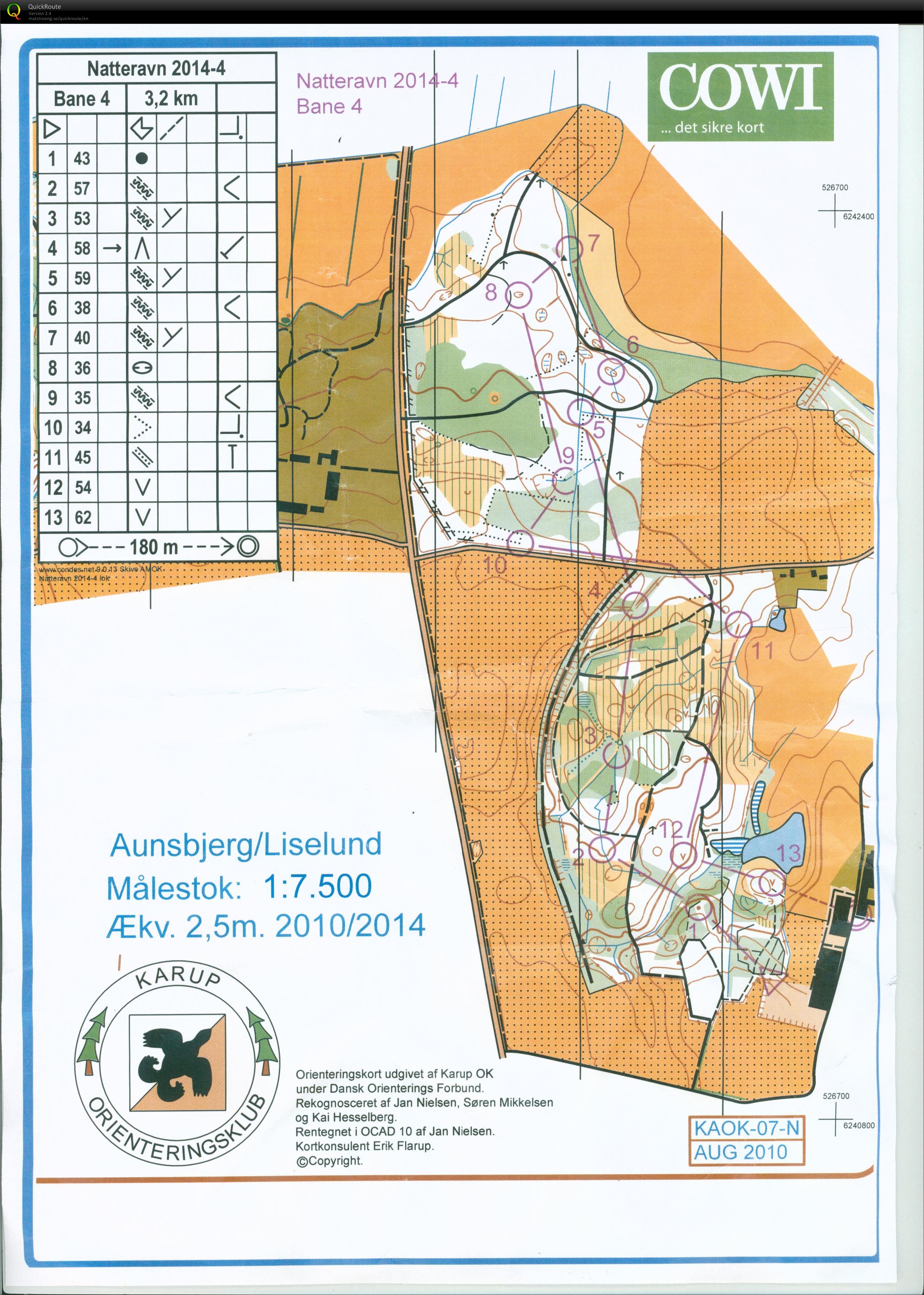 Aunsbjerg Øst, Natteravn 4, Bane 4, Pia Gade, 111214 (11.12.2014)