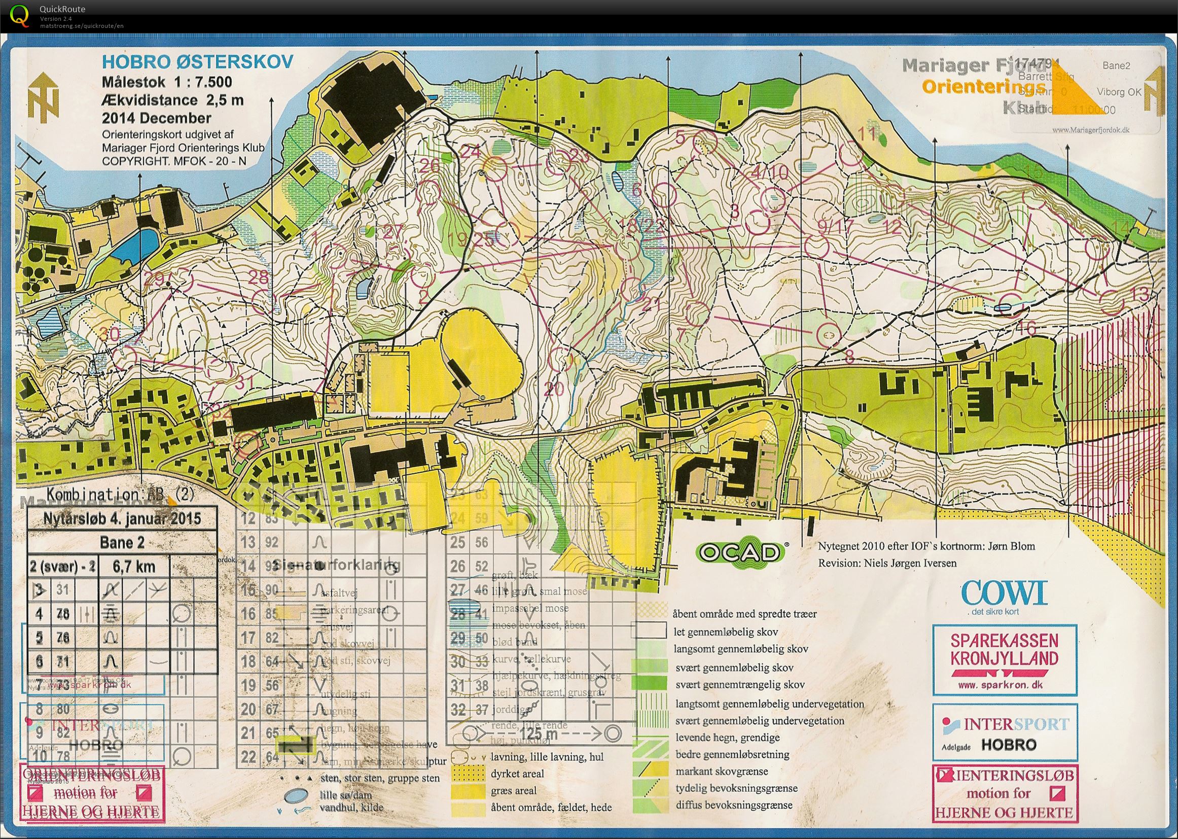 Hobro Nytårsløb . Bane 2 (2015-01-04)