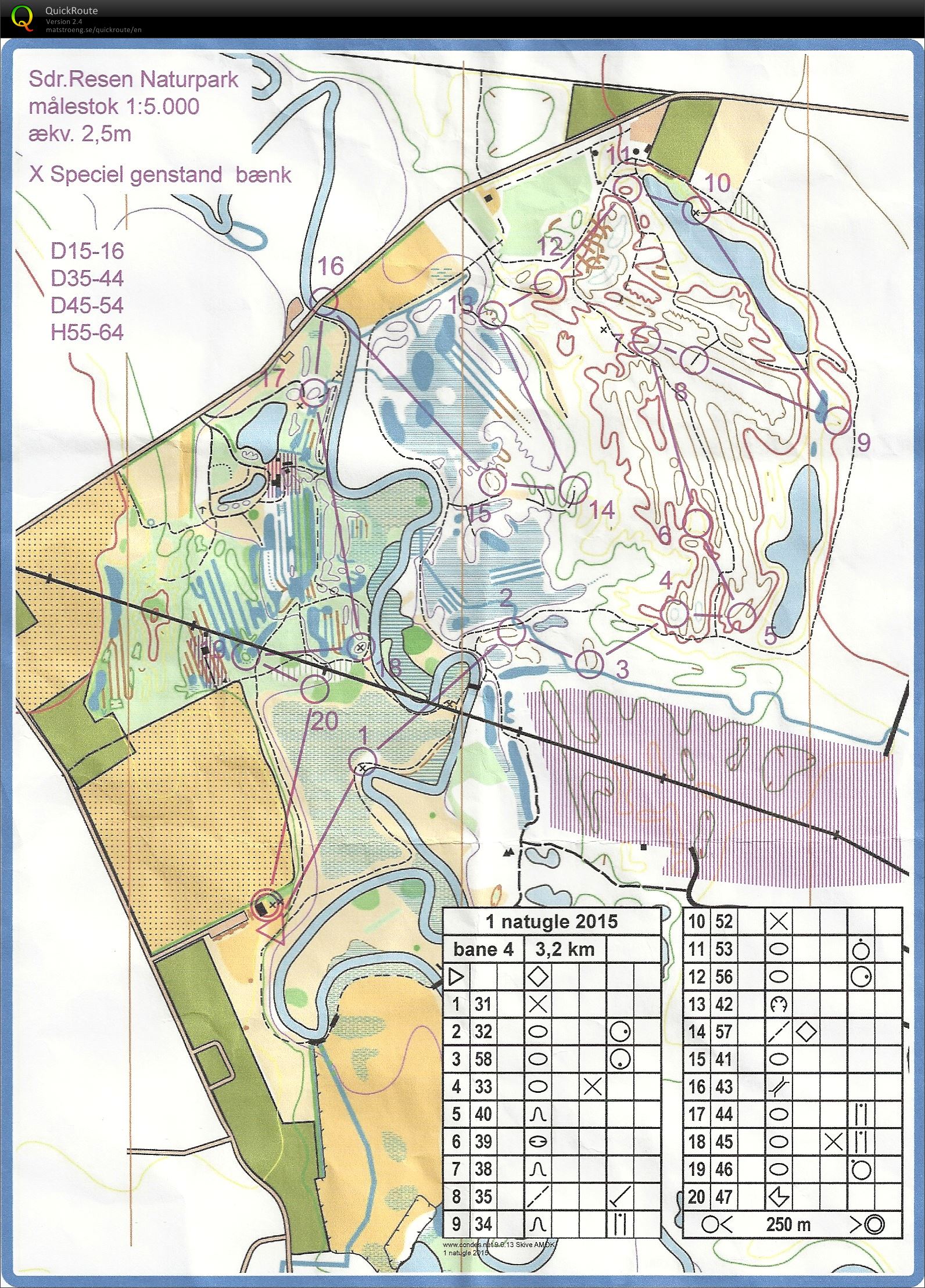 Sdr.Resen Naturpark, Natugle 1, Bane 4 (07.01.2015)