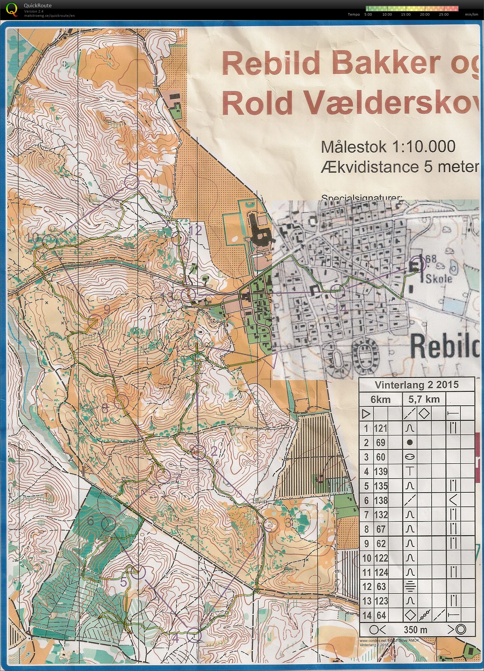 Vinterlang Rold Bane 6 KM (25/01/2015)