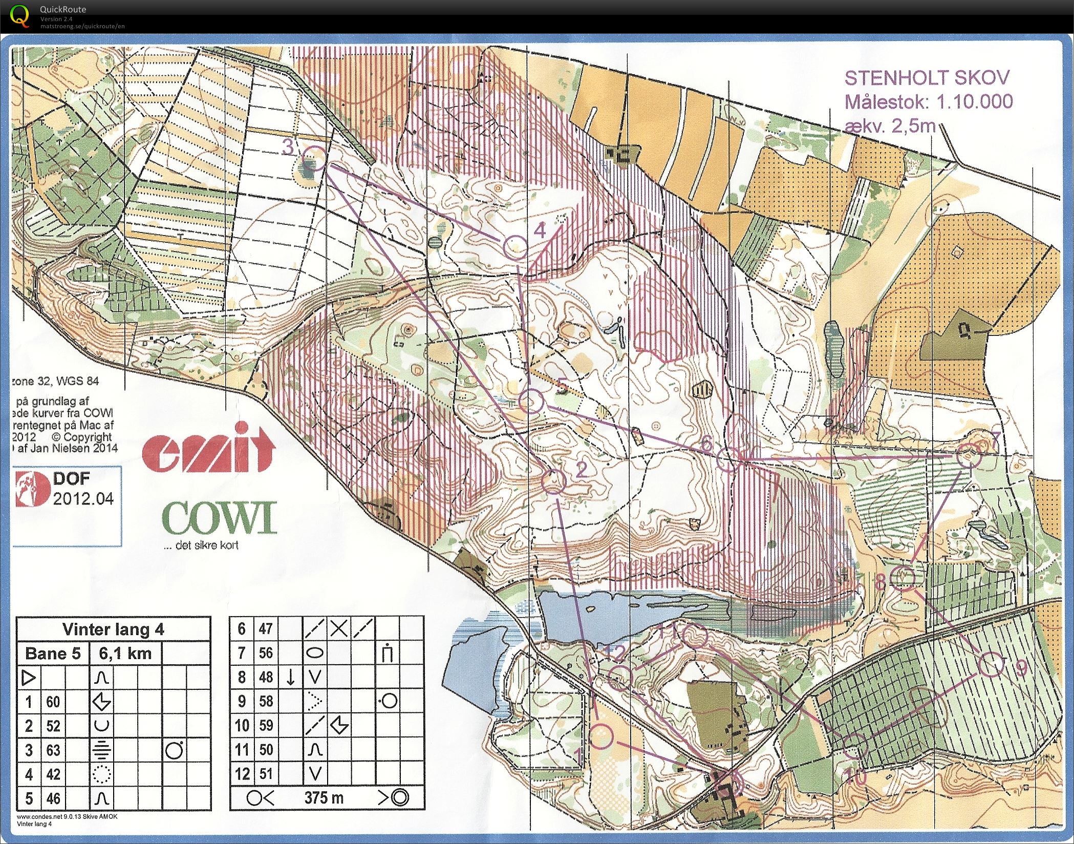 Stenholt Skov, Vinterlang, Bane 5 (2015-02-15)