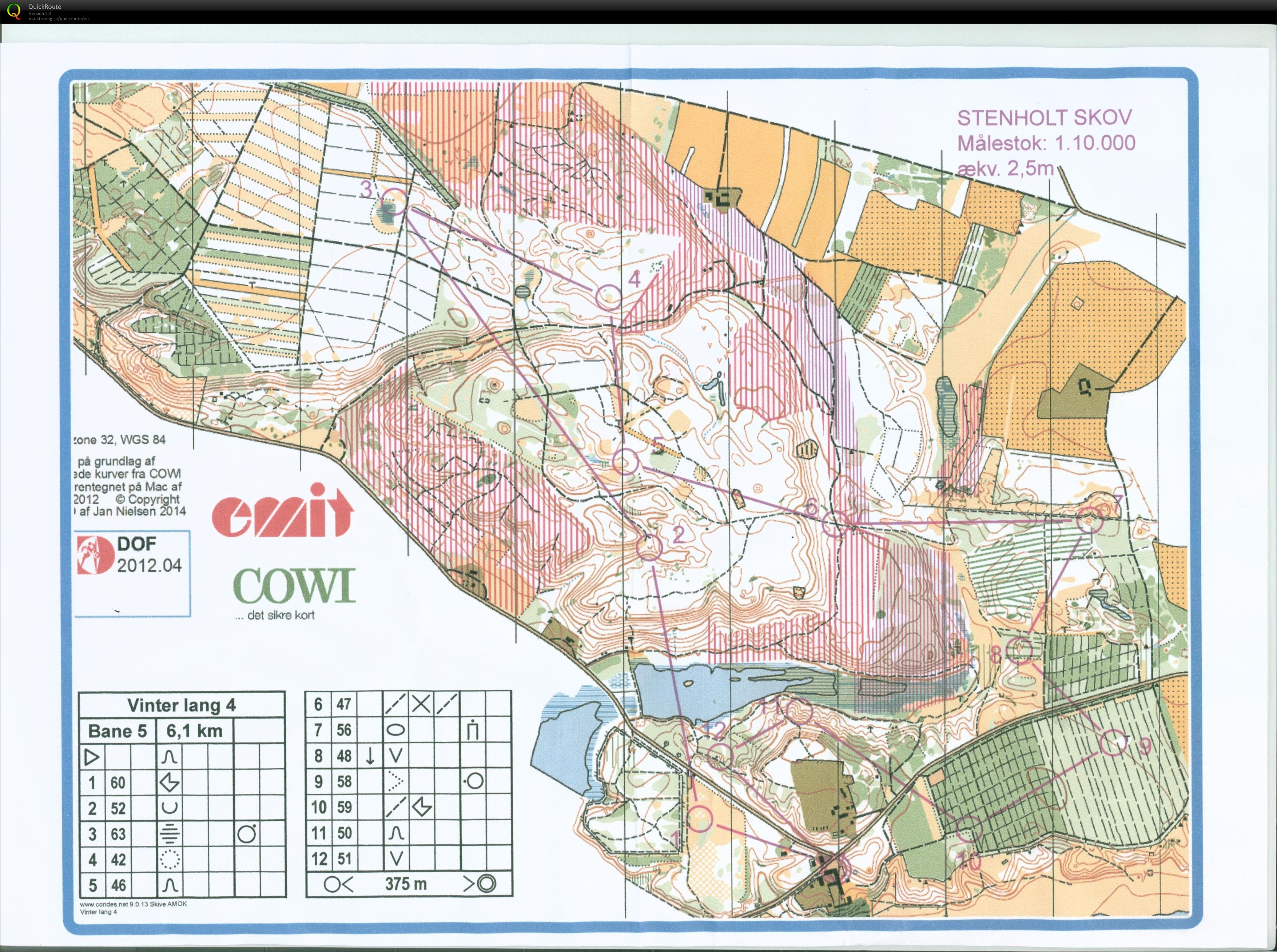 Stenholt Skov, Langdistance 4, Bane 5, Pia gade, 150215 (15/02/2015)