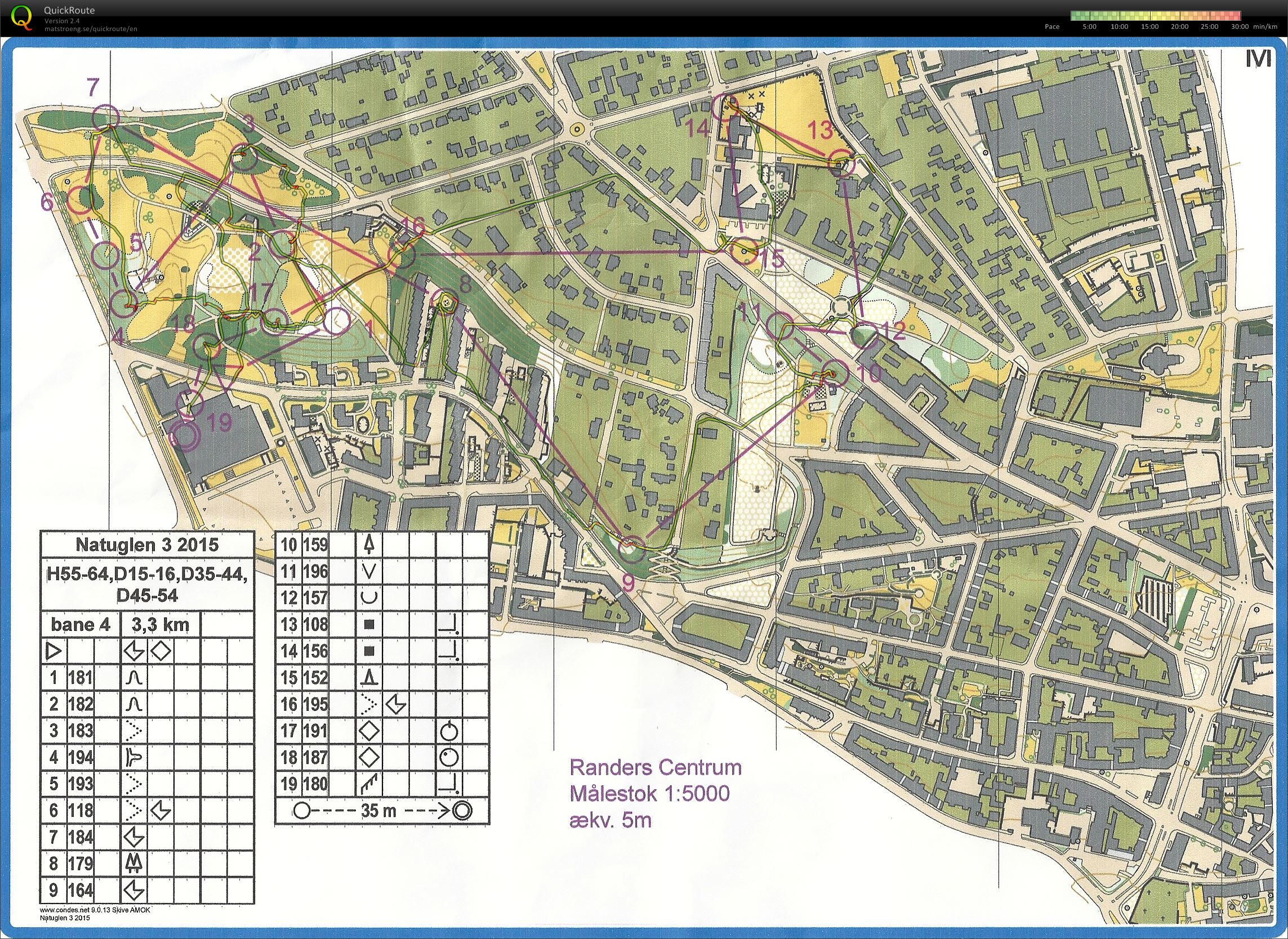 Randers Centrum, Natugle 3, Bane 4 (05/03/2015)