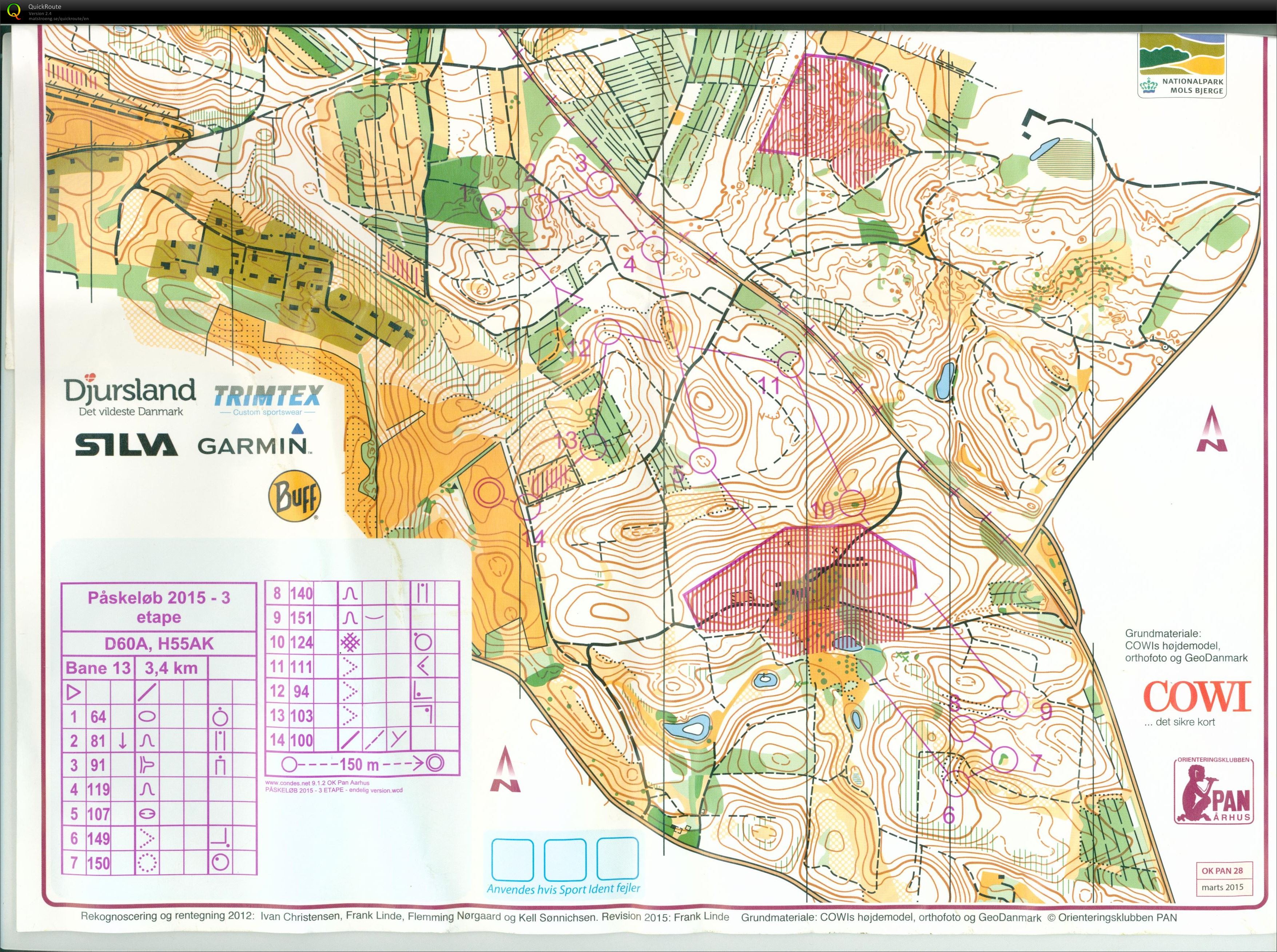 Ørnbjerg Mølle, Påskeløb 2015, D60A, Dag 3, Pia Gade (2015-04-04)