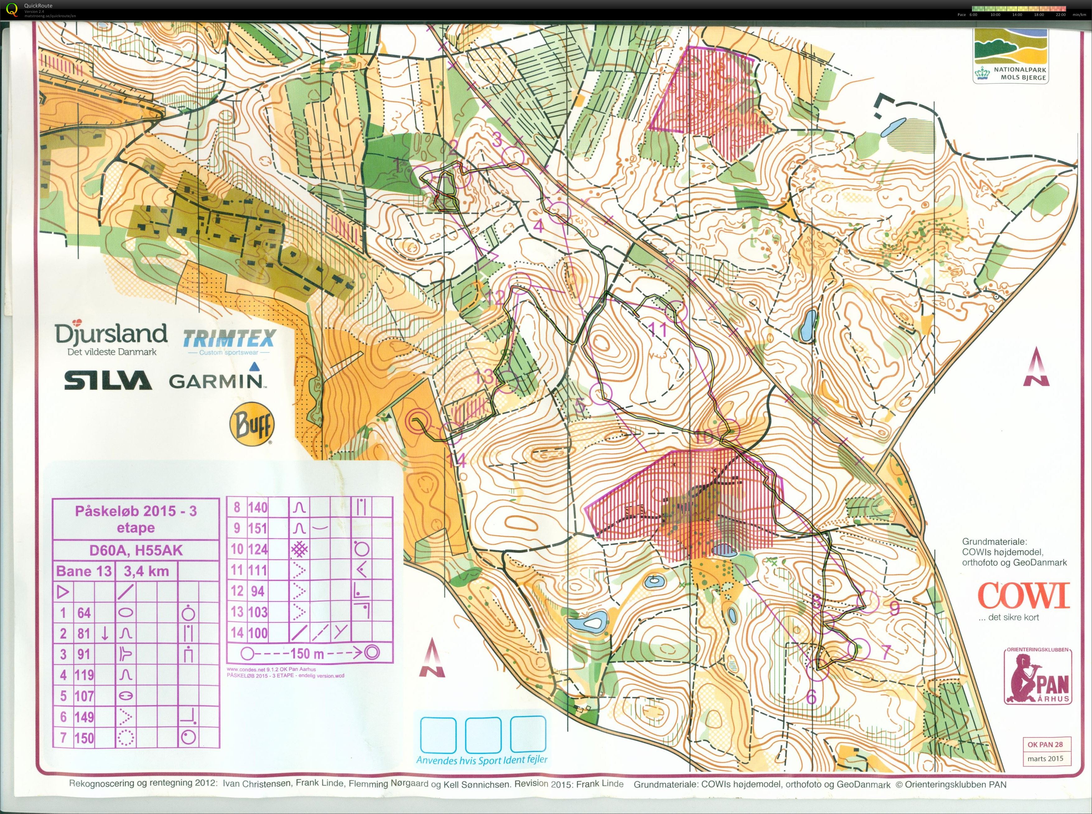 Ørnbjerg Mølle, Påskeløb 2015, D60A, Dag 3, Pia Gade (2015-04-04)