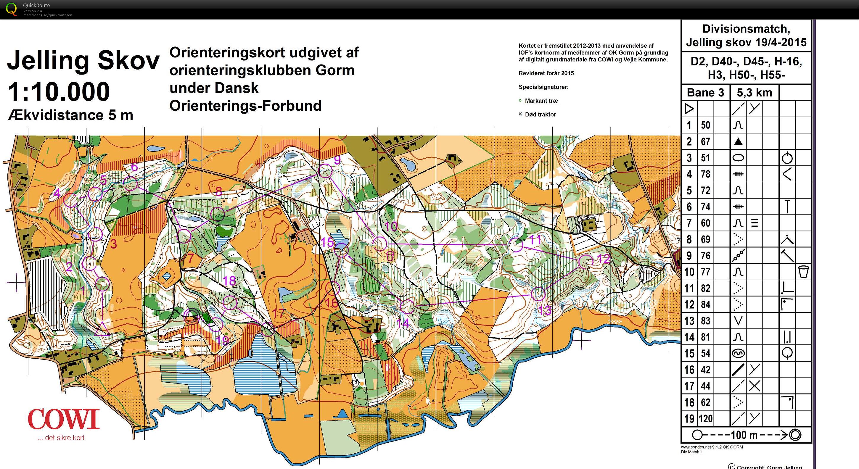 Jelling Skov Bane H3 (19.04.2015)