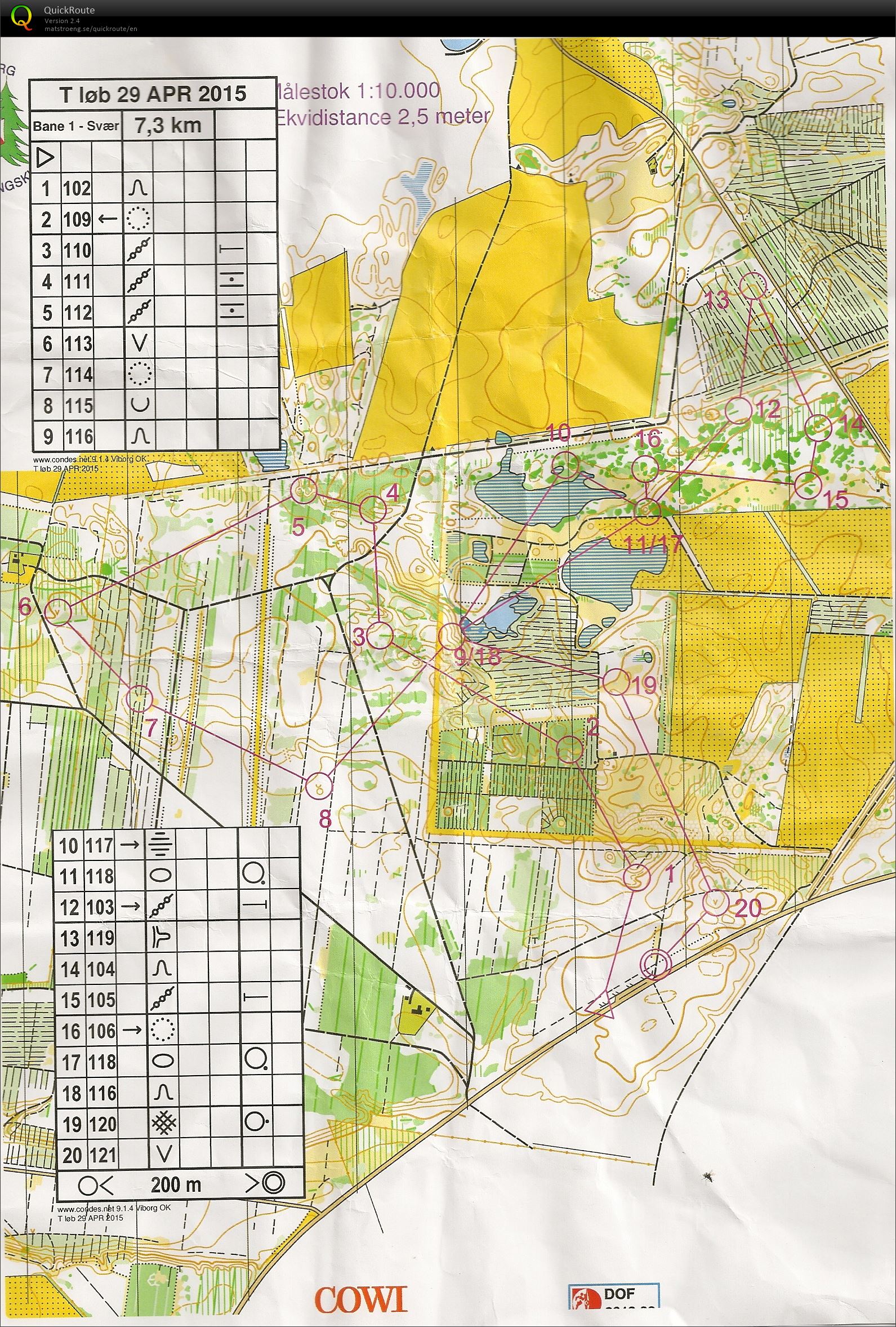 Guldborgland - Bane 1 (29-04-2015)