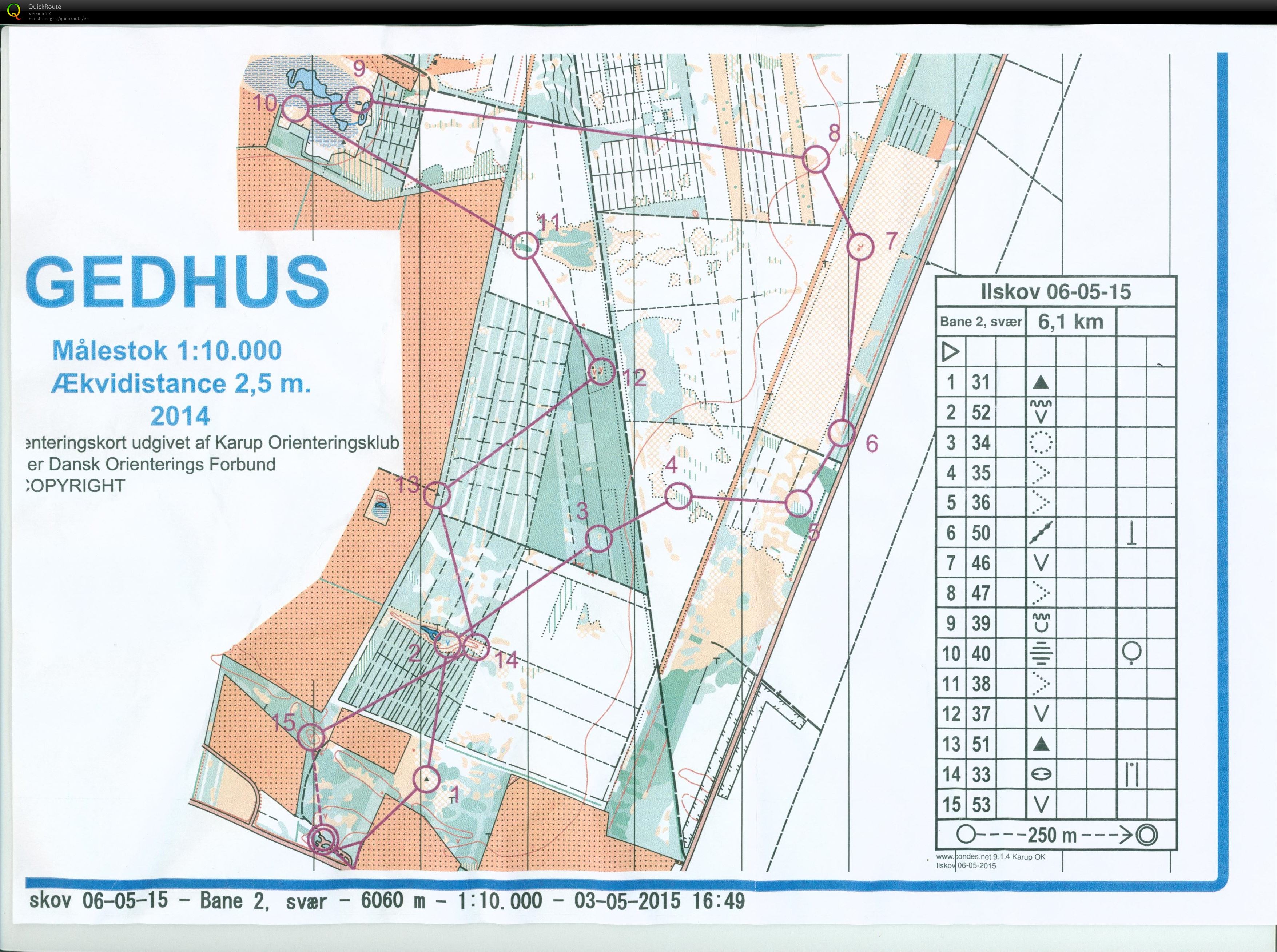 Gedhus, Bane 2, Pia Gade, 060515 (06/05/2015)