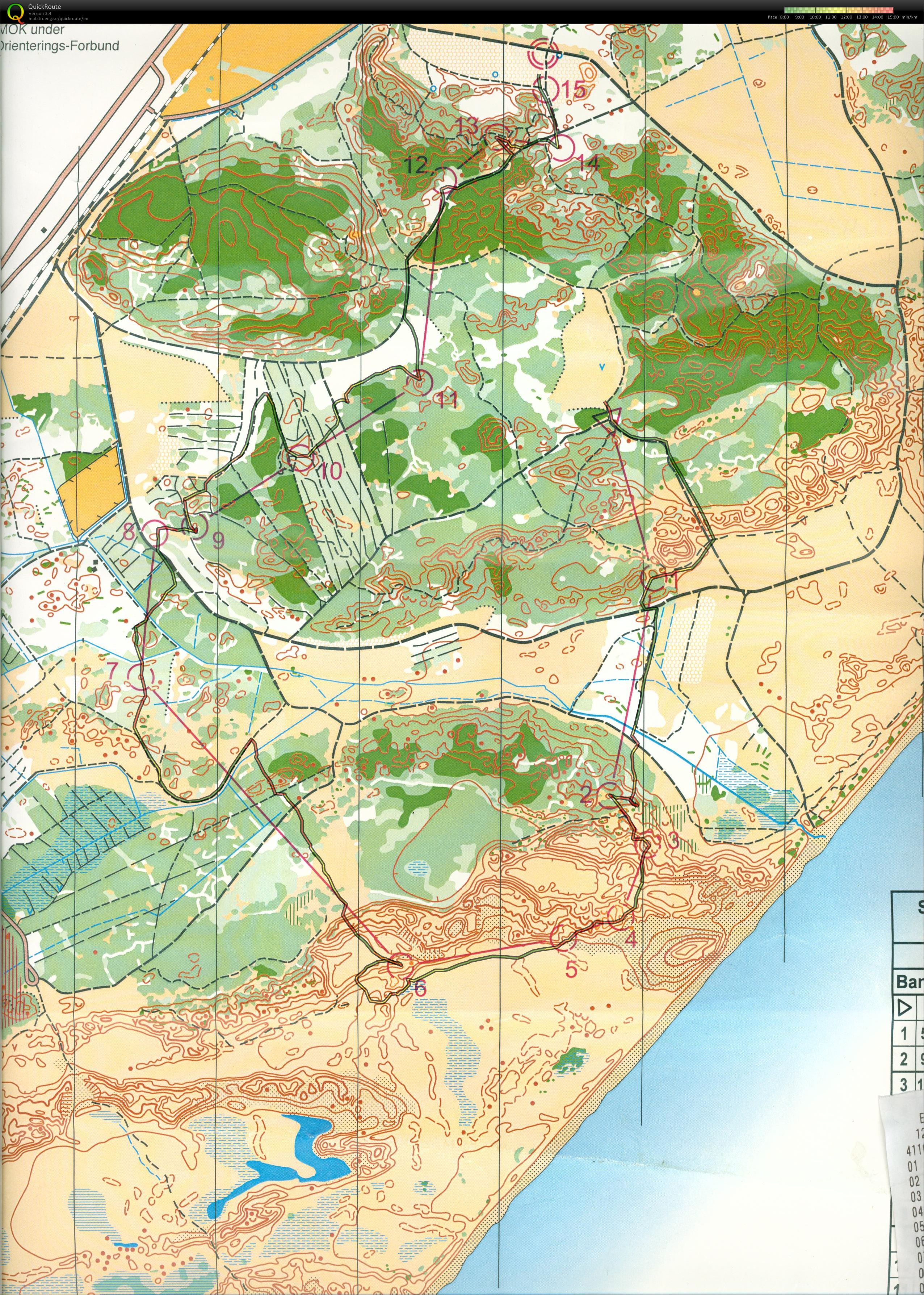 Kirkemilen, Skawdysten Søndag, Bane D60, Pia Gade, 120715 (2015-07-12)