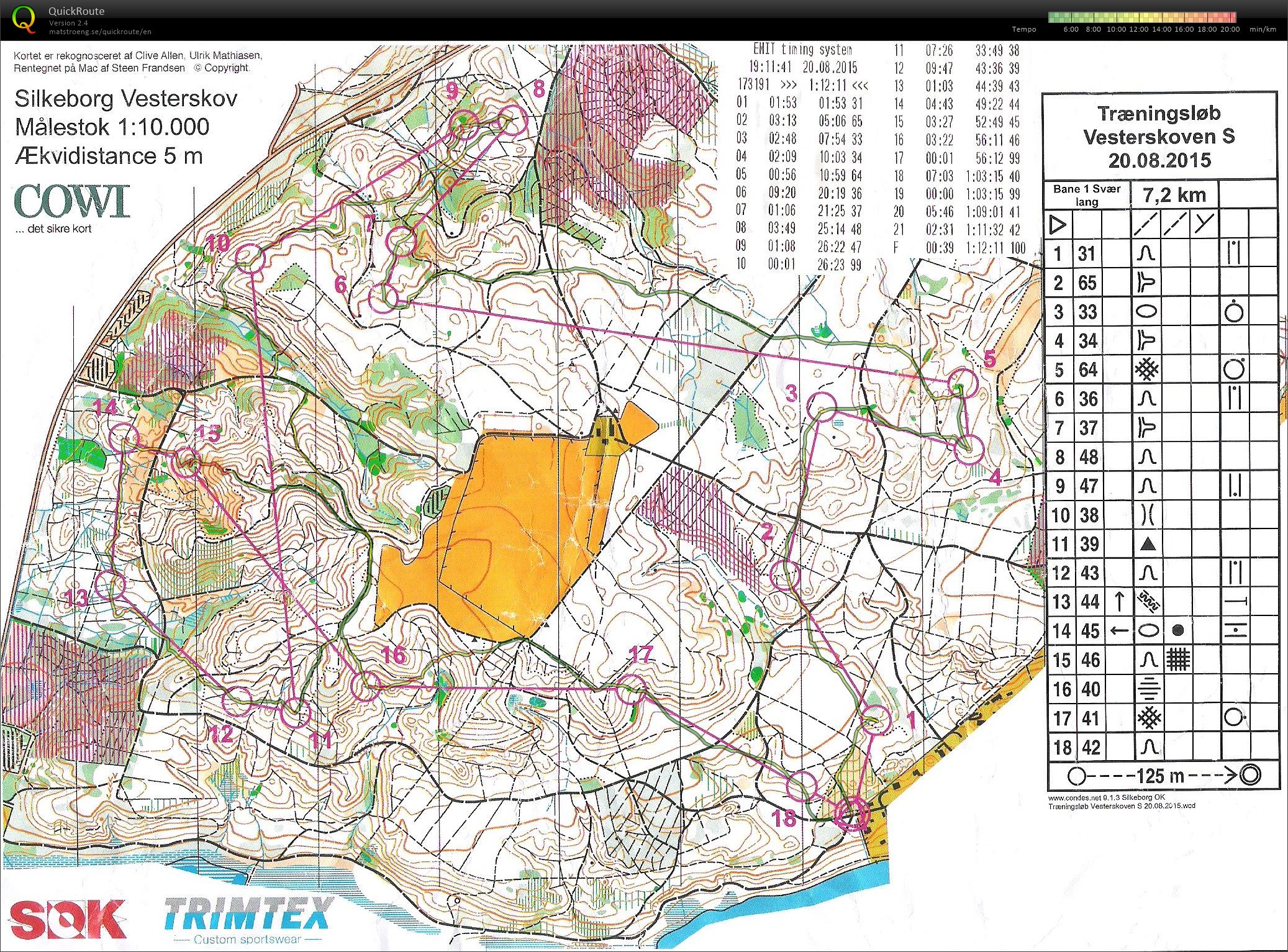 Silkeborg Vesterskov bane 1 (20-08-2015)