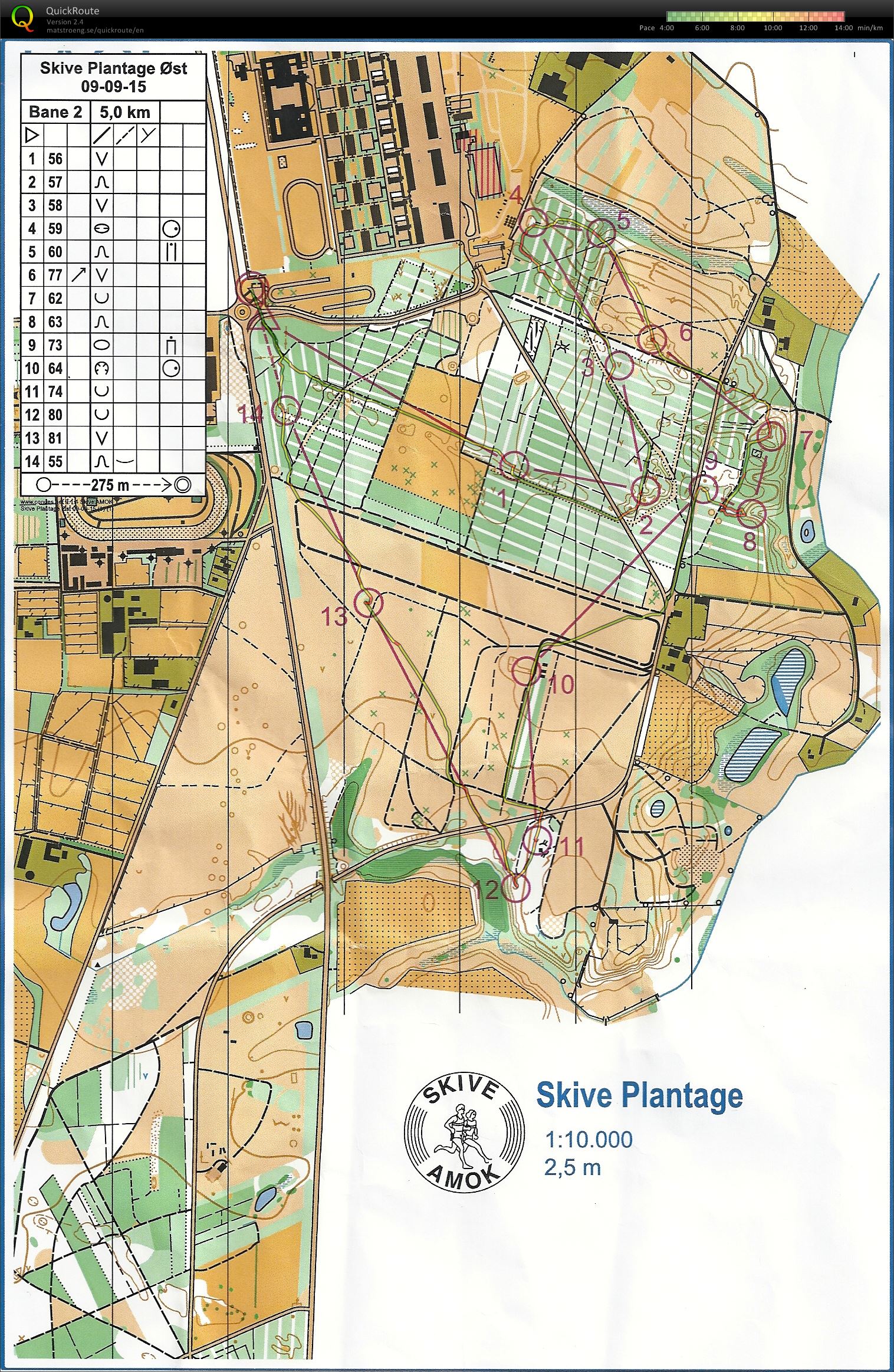 Skive Plantage Øst, Bane 2 (09-09-2015)