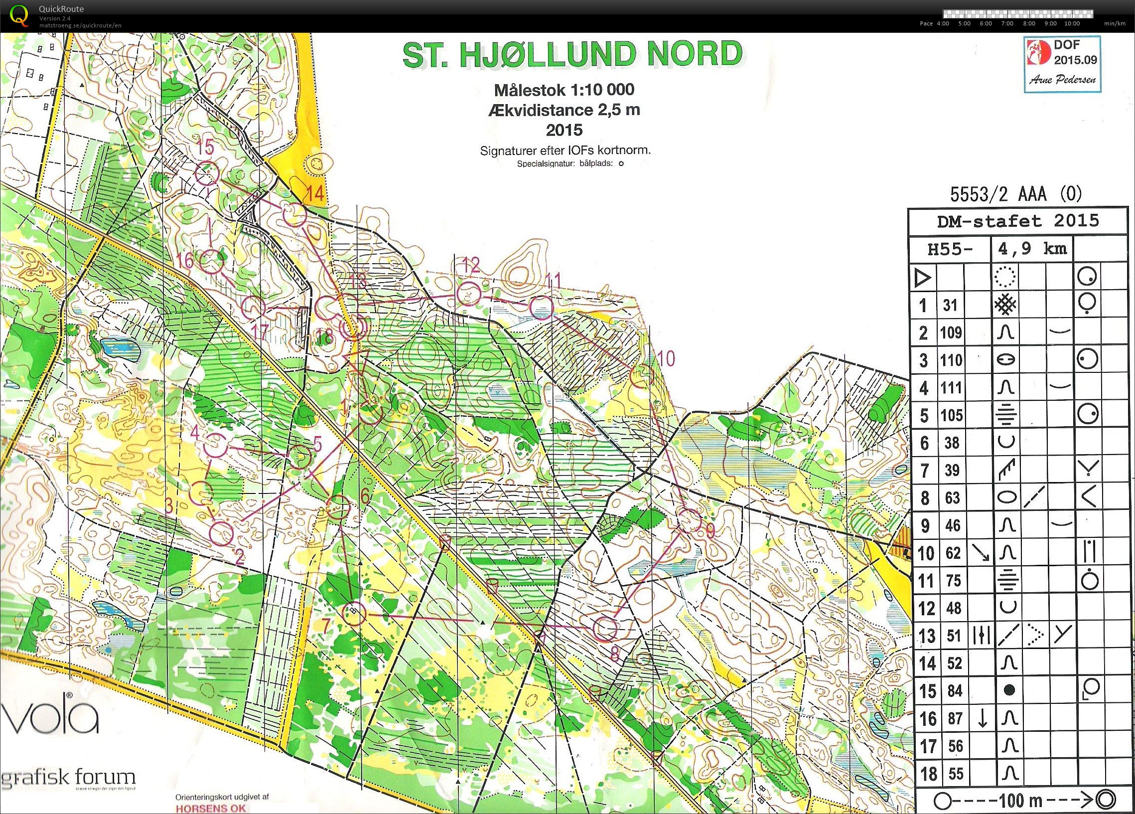 DM Stafet H55 St. Hjøllund (12/09/2015)