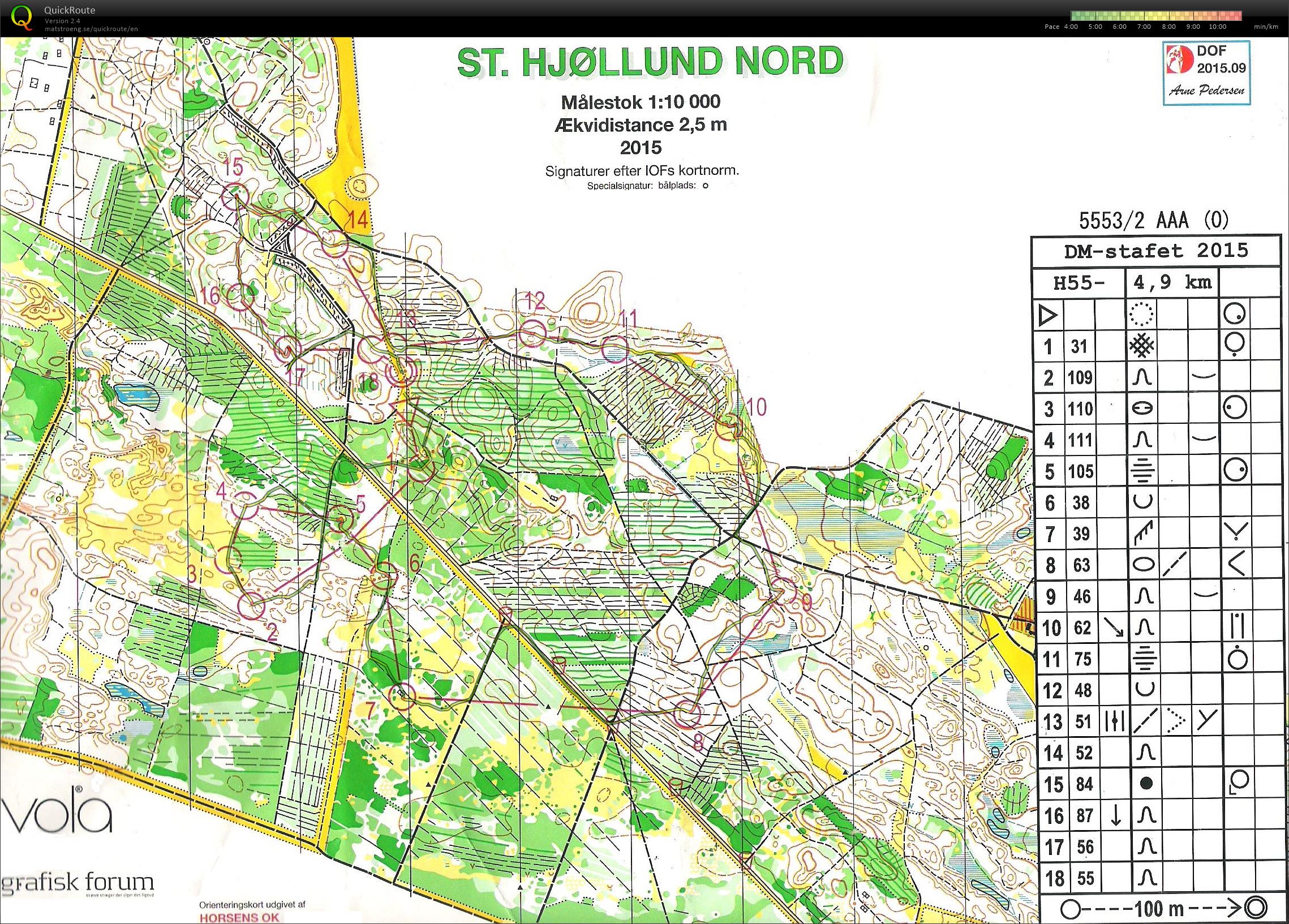 DM Stafet H55 St. Hjøllund (12.09.2015)