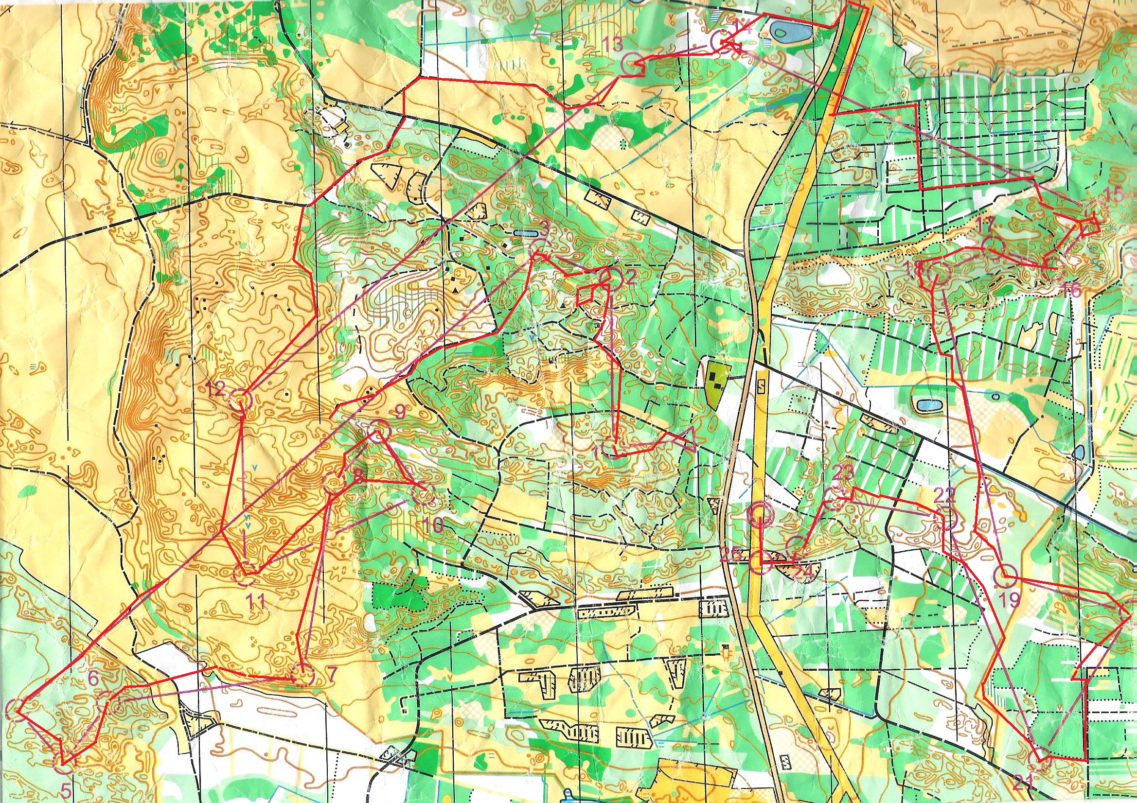 Bulbjerg - Bane 1 - 8,8 km (19.09.2015)