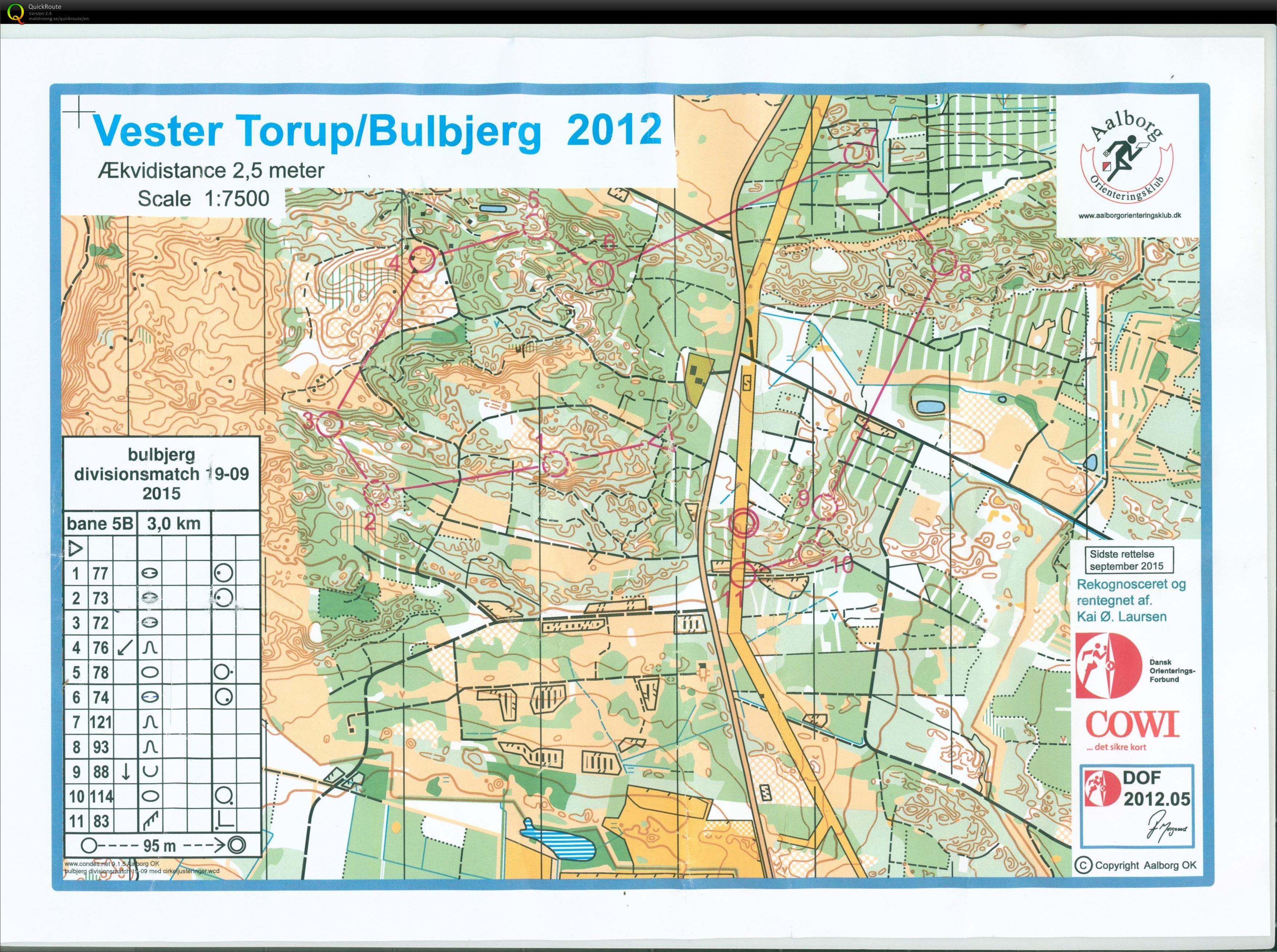 Vester Torup - Bulbjerg, D4, Pia Gade, 190915 (19/09/2015)