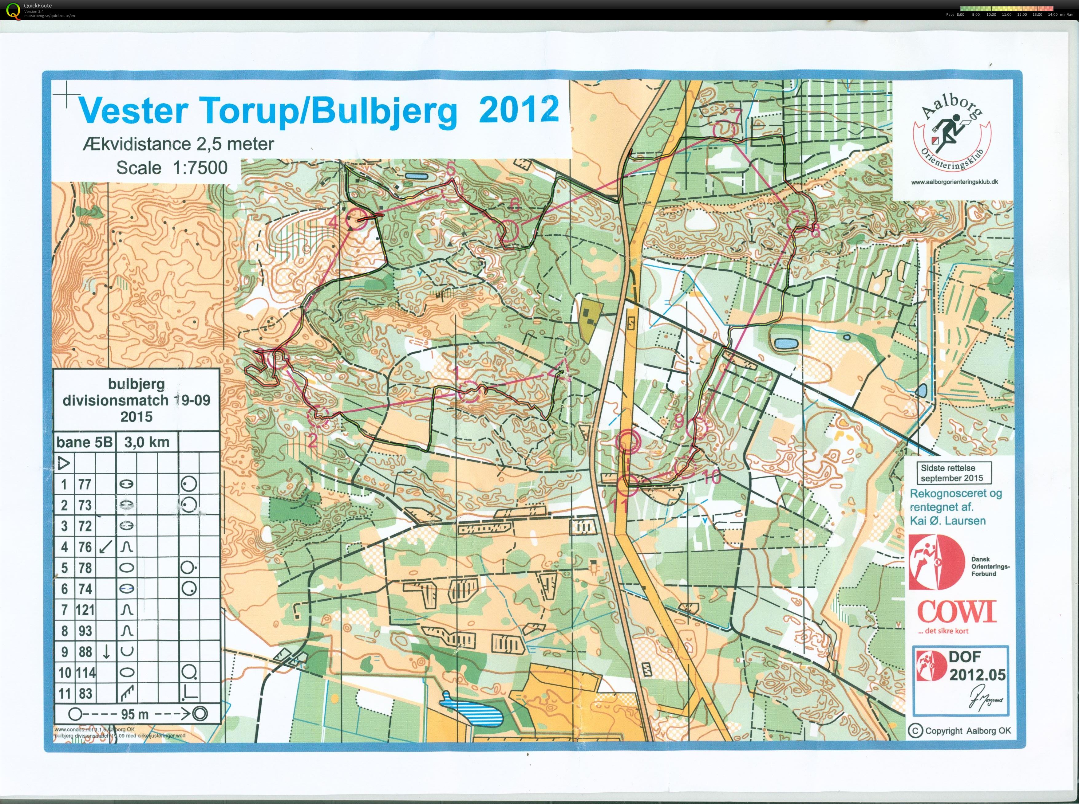 Vester Torup - Bulbjerg, D4, Pia Gade, 190915 (19-09-2015)