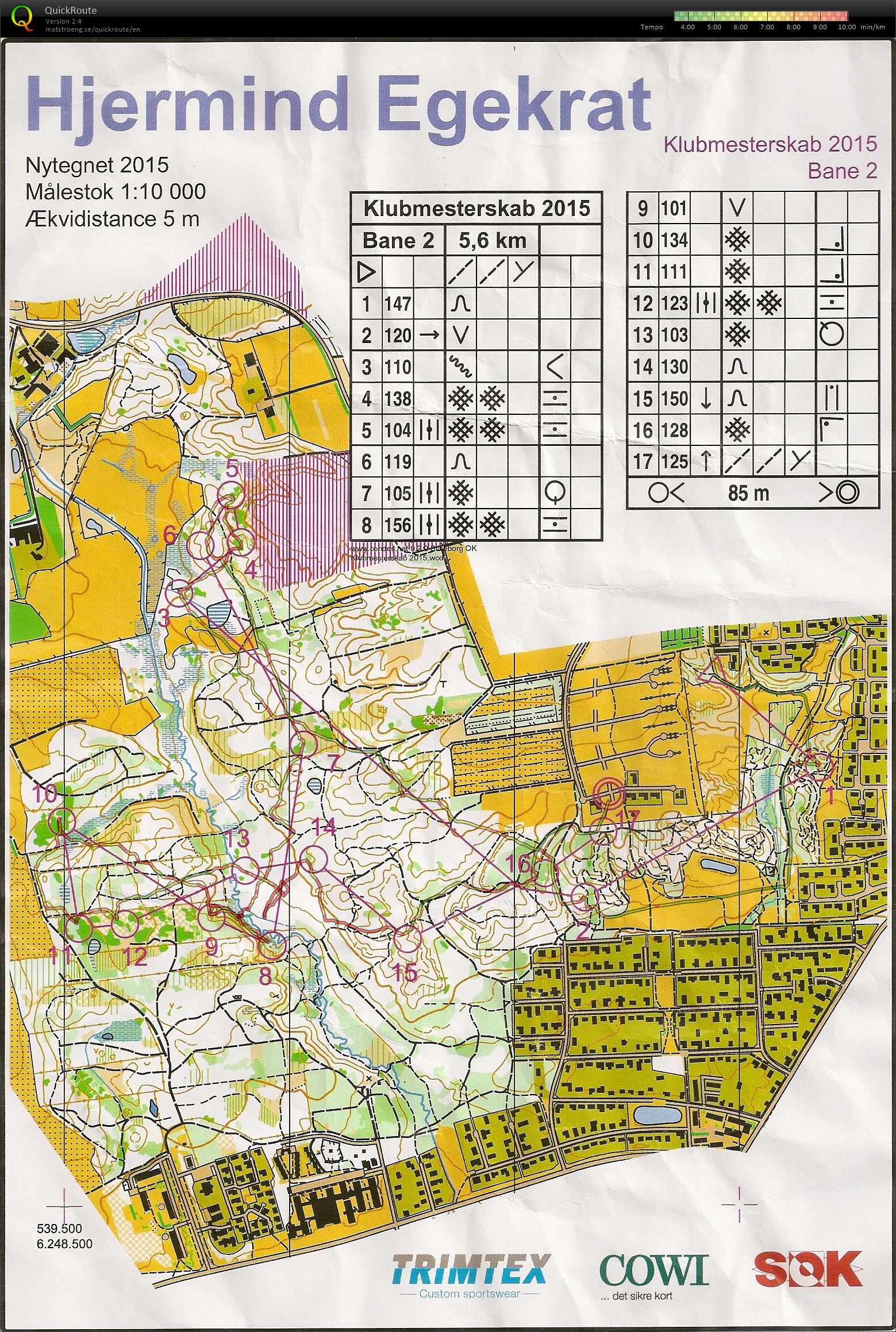 Klubmesterskab Viborg O-klub (2015-11-07)