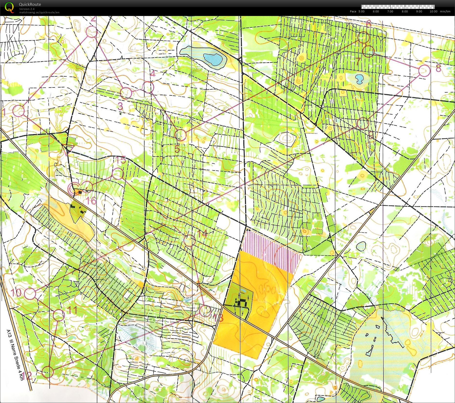 Palsgård - Bane 1 - 8.1 km (21/11/2015)