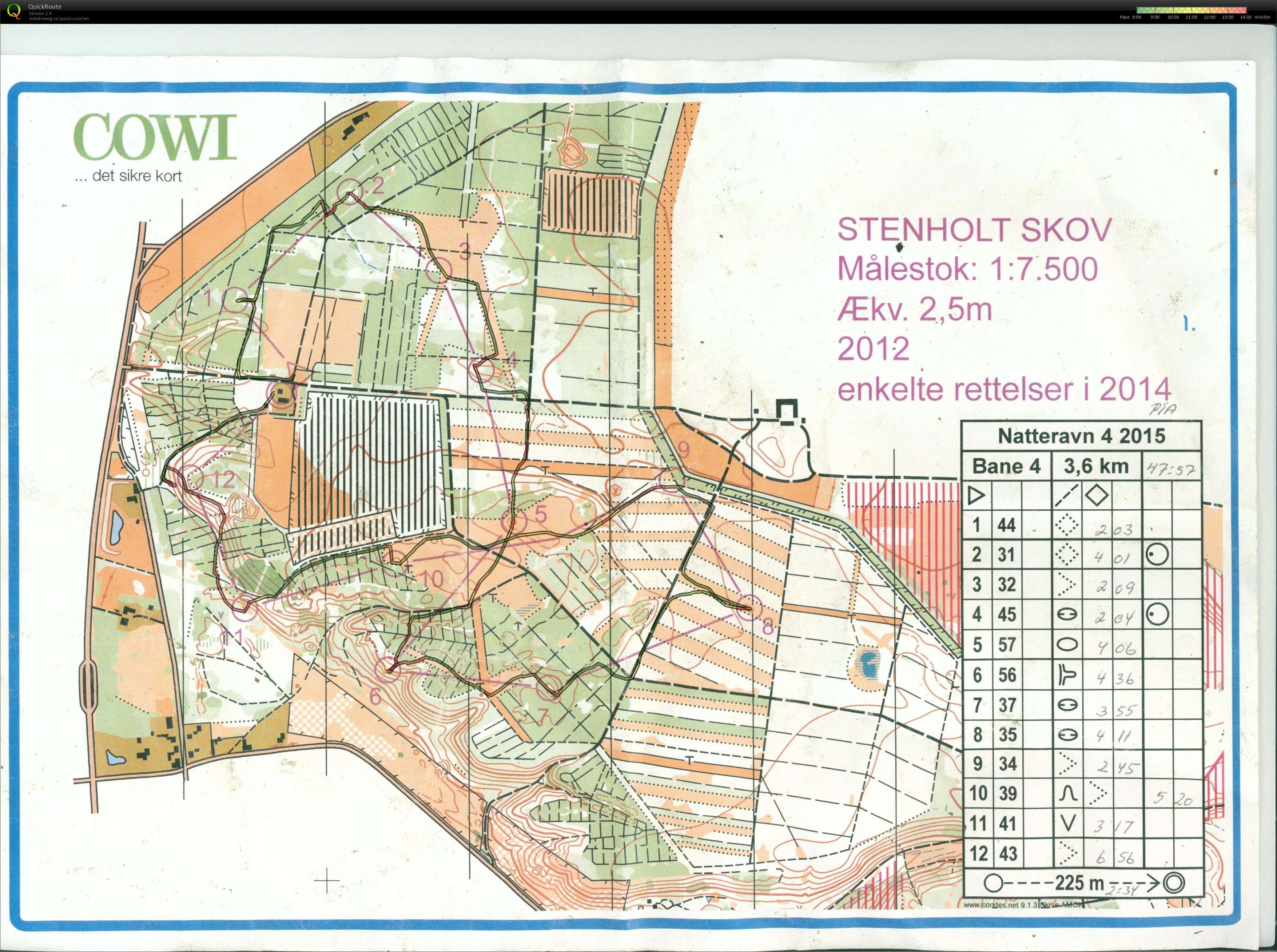 Stenholt Skov, Bane 4, Pia Gade, 101215 (10/12/2015)