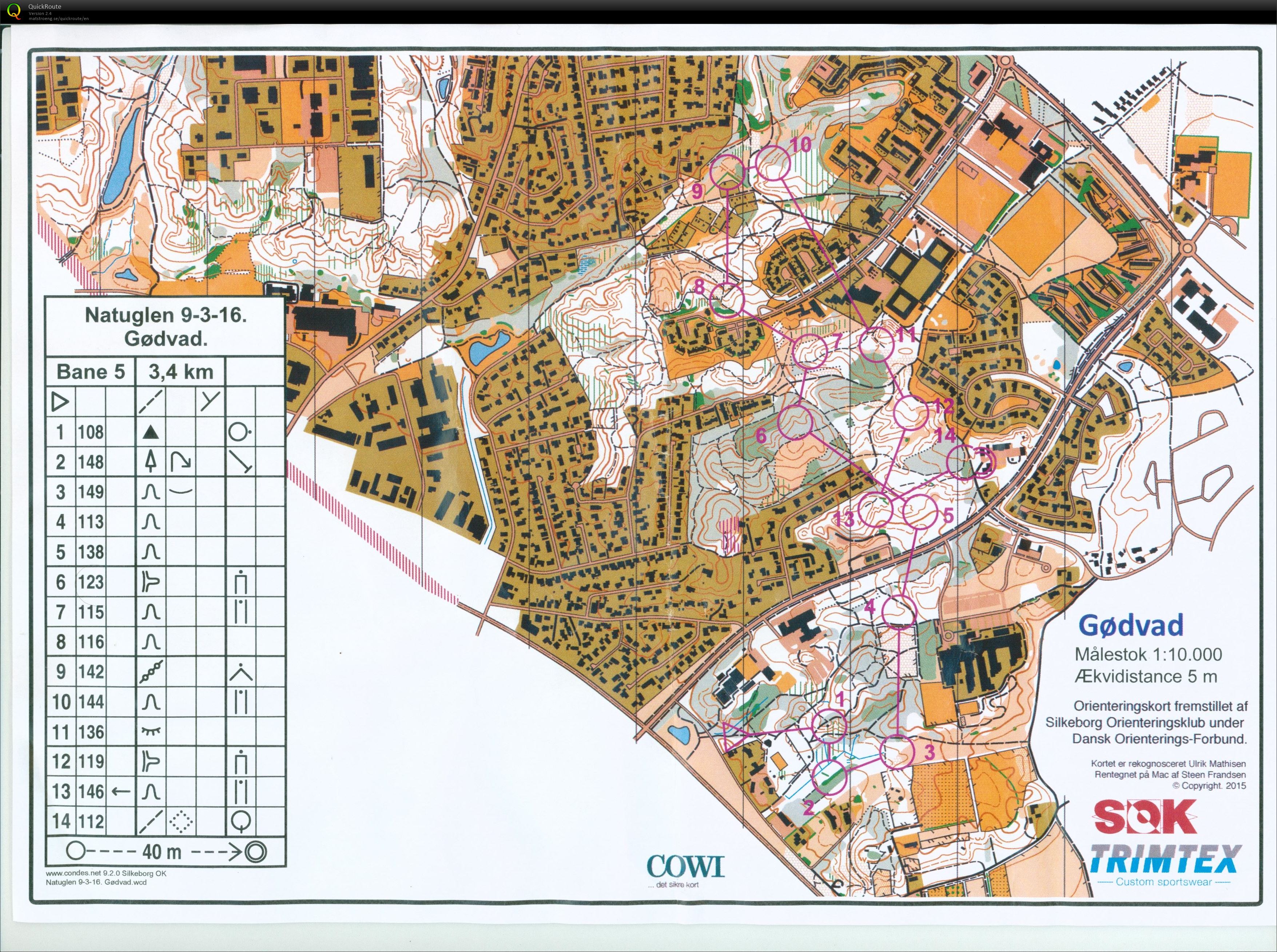 Gødvad, Natugle 2 2016, Bane 5, Pia Gade, 090316 (2016-03-09)