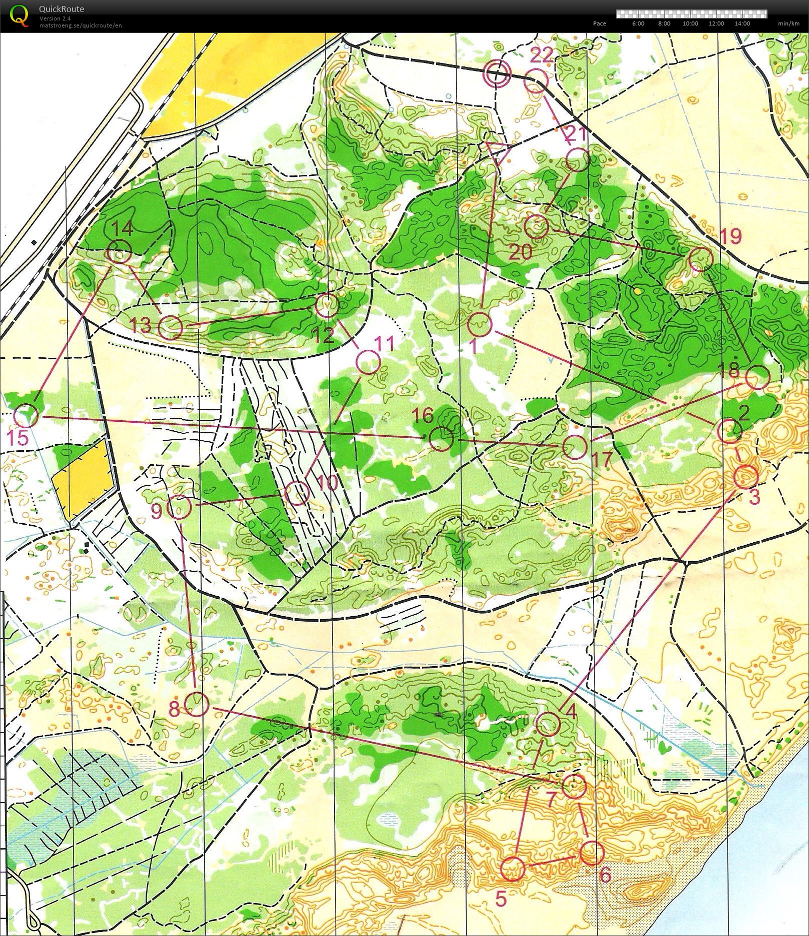 NJ2D Kirkemilen H55 - 7,1 km (2016-03-12)