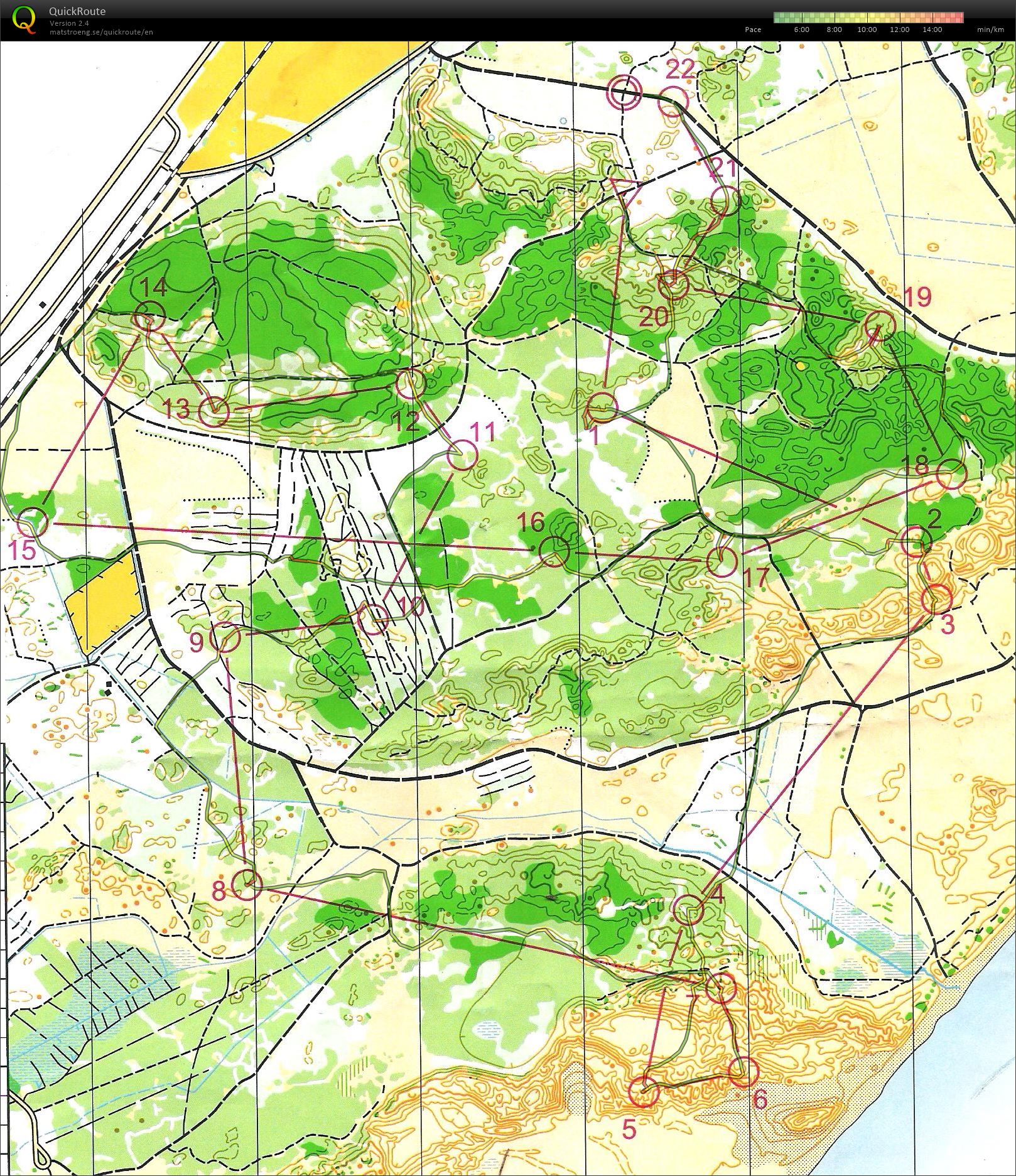 NJ2D Kirkemilen H55 - 7,1 km (2016-03-12)